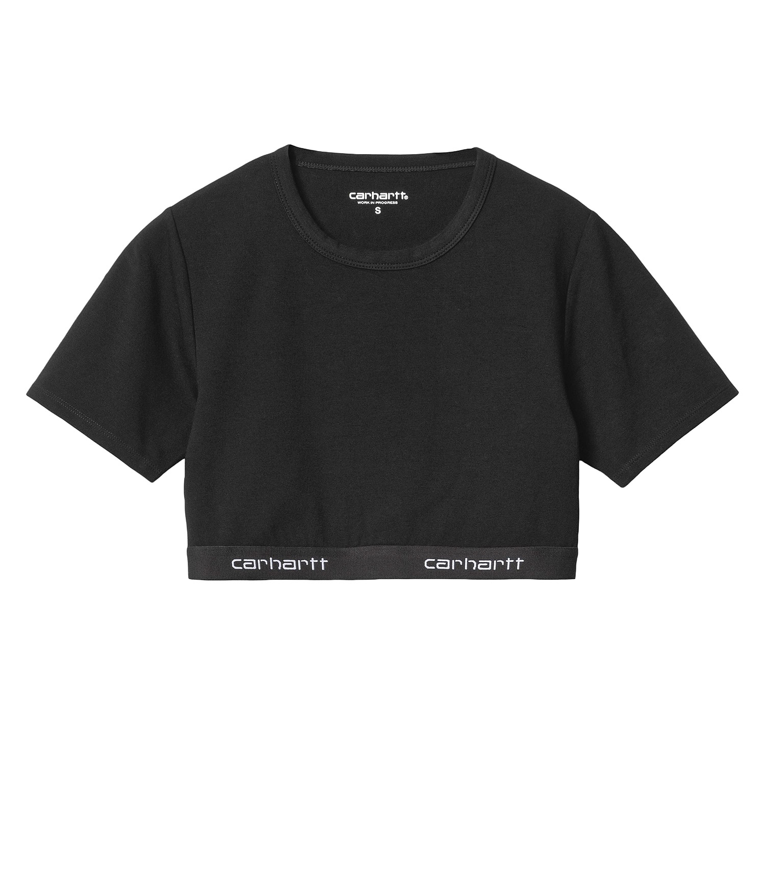 Carhartt WIP W' Script Crop Top black Damen S