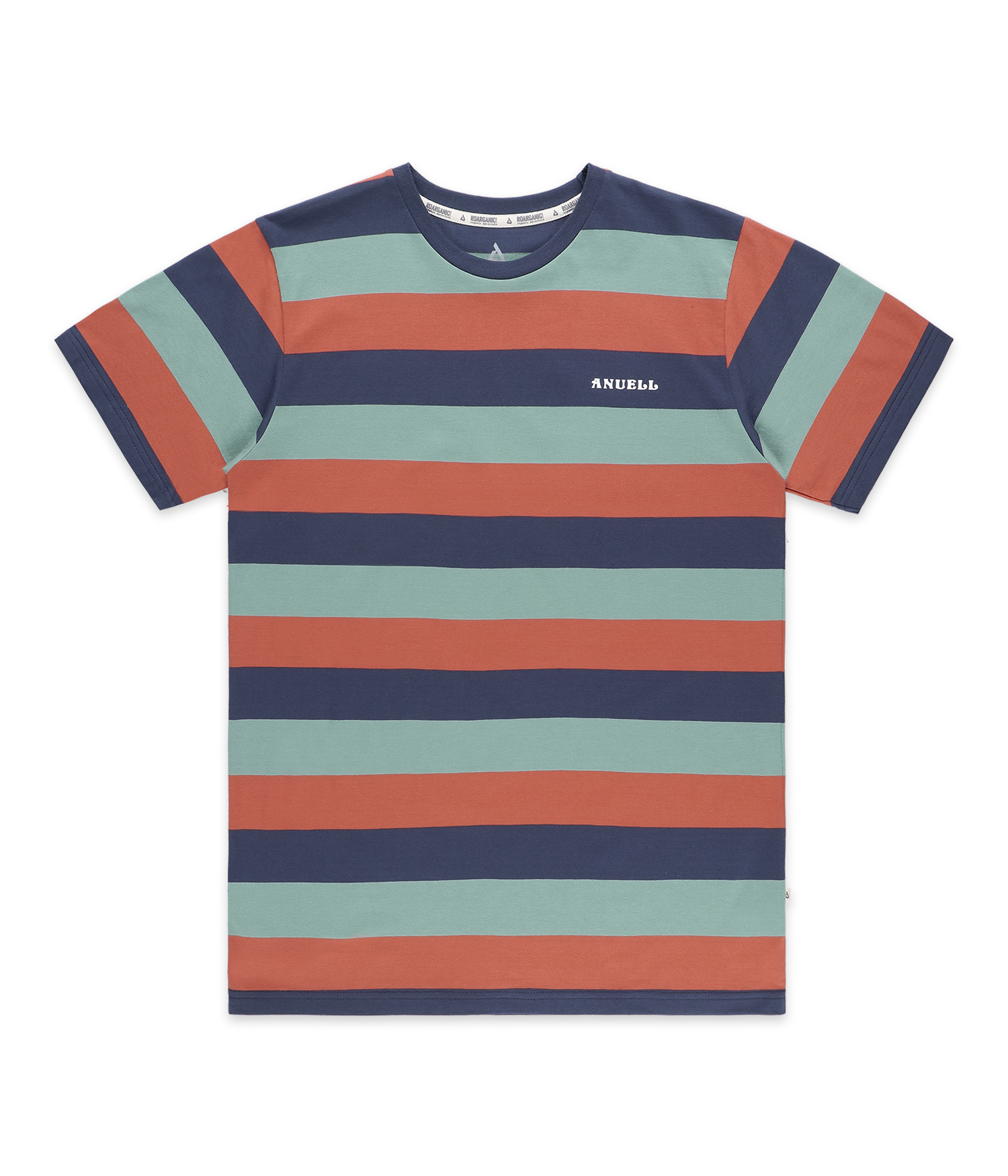 Anuell Liner Organic T-Shirt block multi Herren S