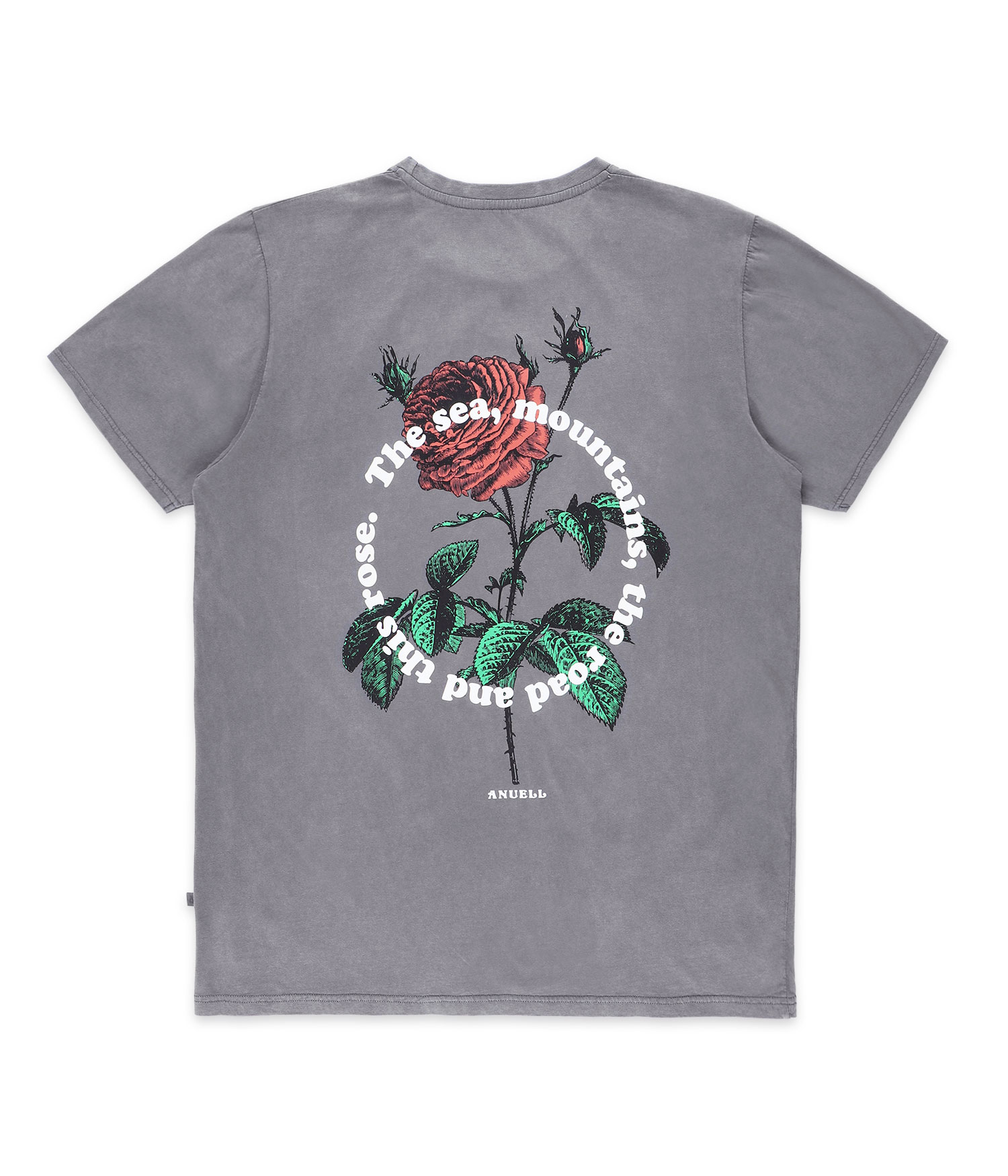 Anuell Crimser Organic T-Shirt vintage charcoal Herren S