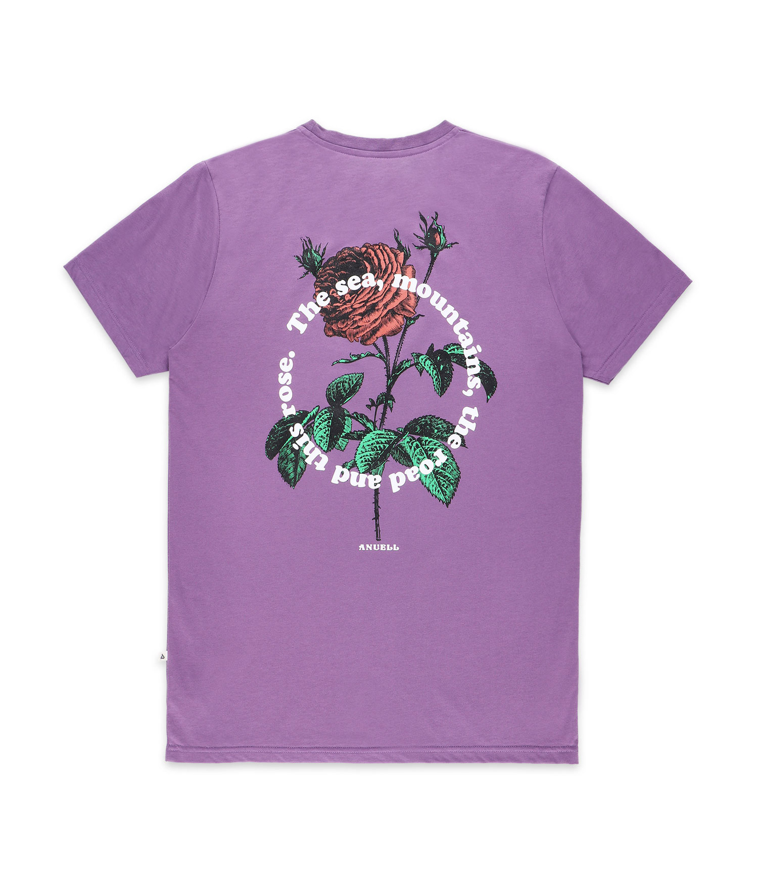 Anuell Crimser Organic T-Shirt purple Herren L