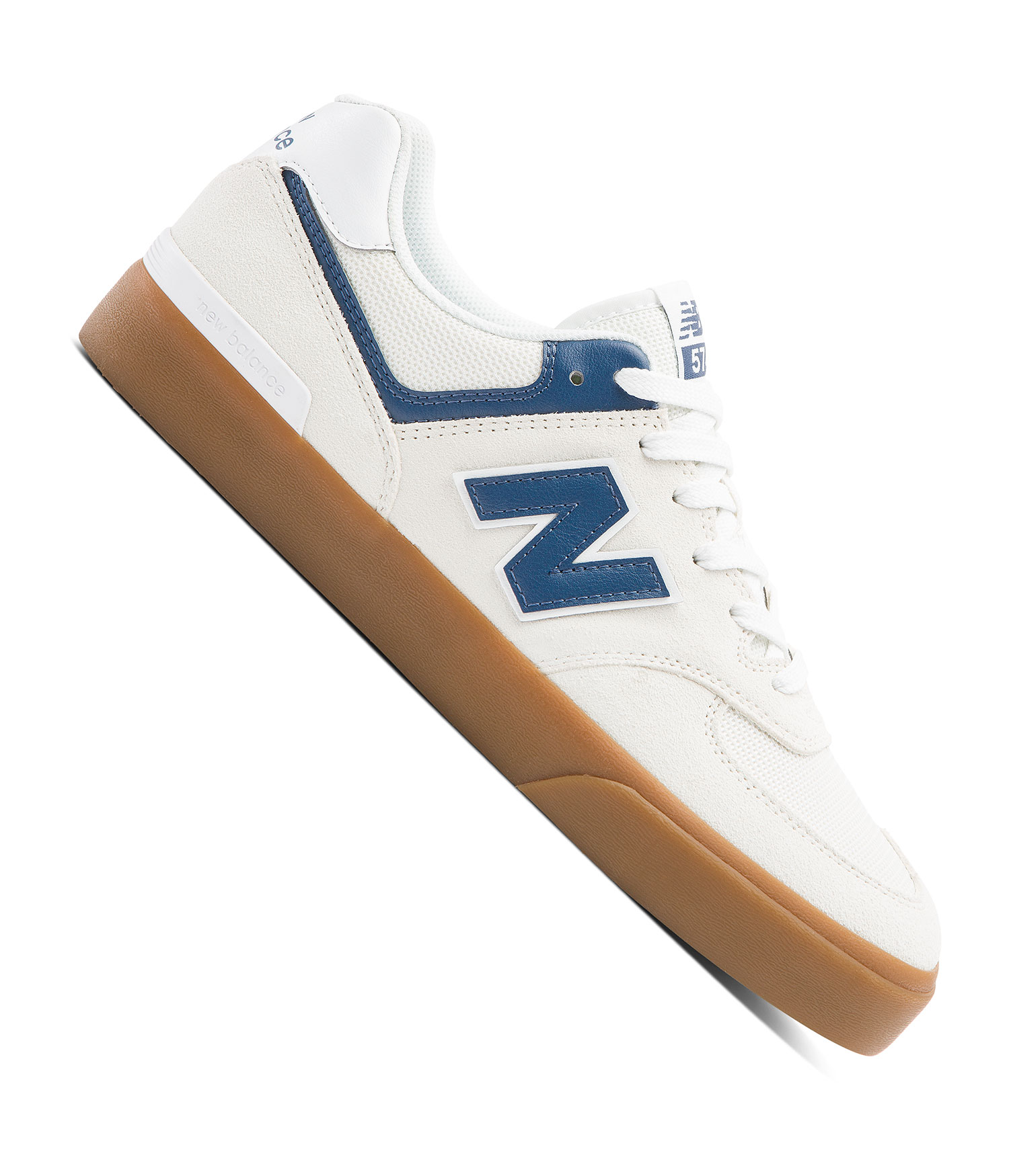 New Balance Numeric 574 vulc Schuh white blue Herren US 7
