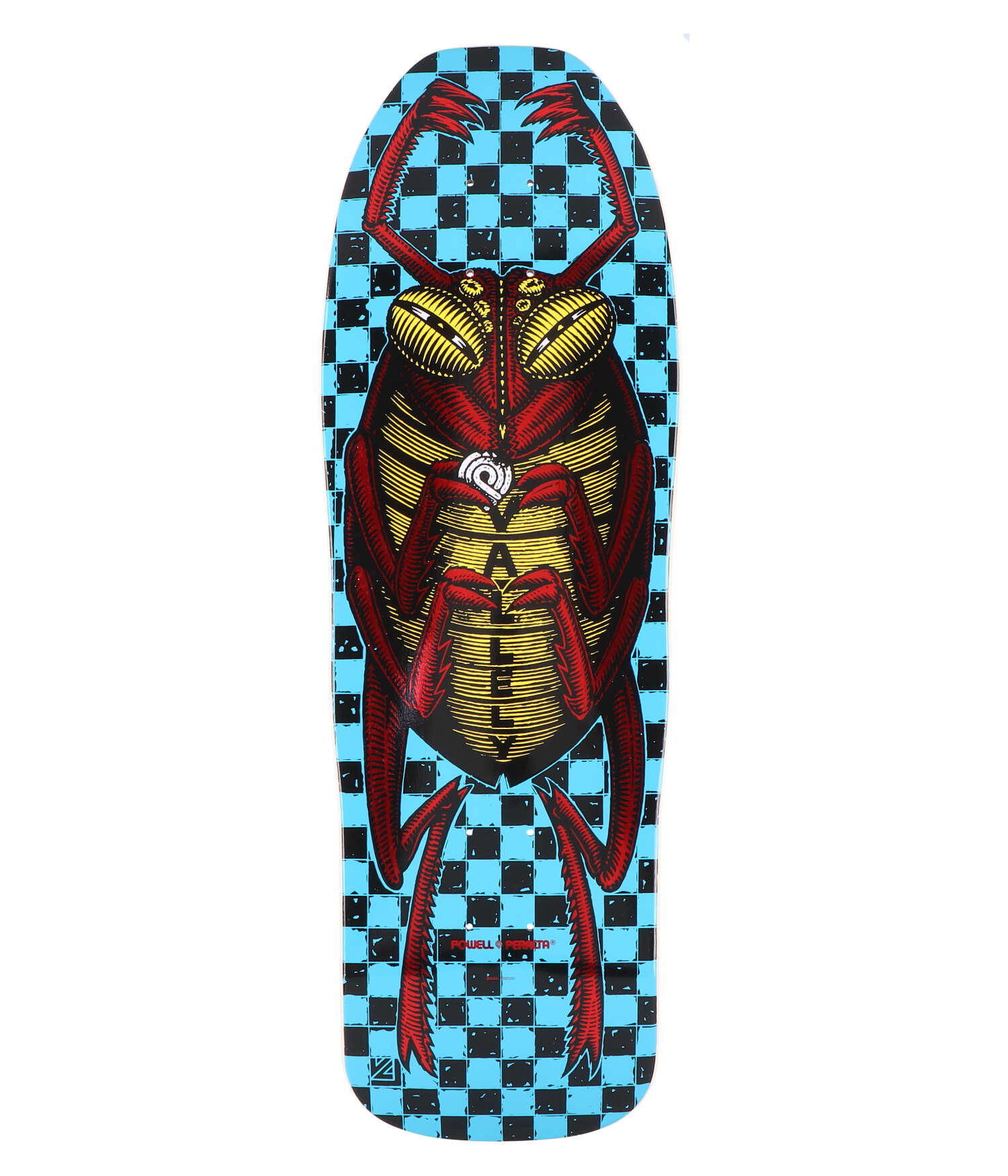 Powell-Peralta OG Vallely Bug 10" Skateboard Deck blue red foil