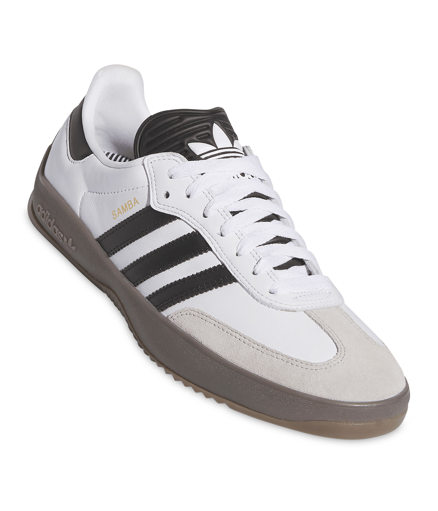 adidas Skateboarding Puig Samba Schuh white core black gum 5 Herren US 9.5