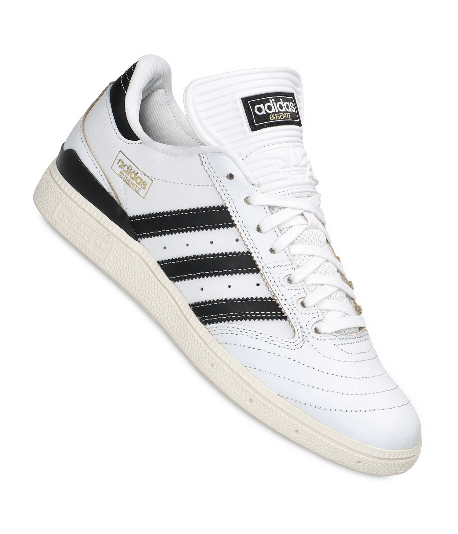adidas Skateboarding Busenitz Schuh crystal white core black off whi Herren US 6.5