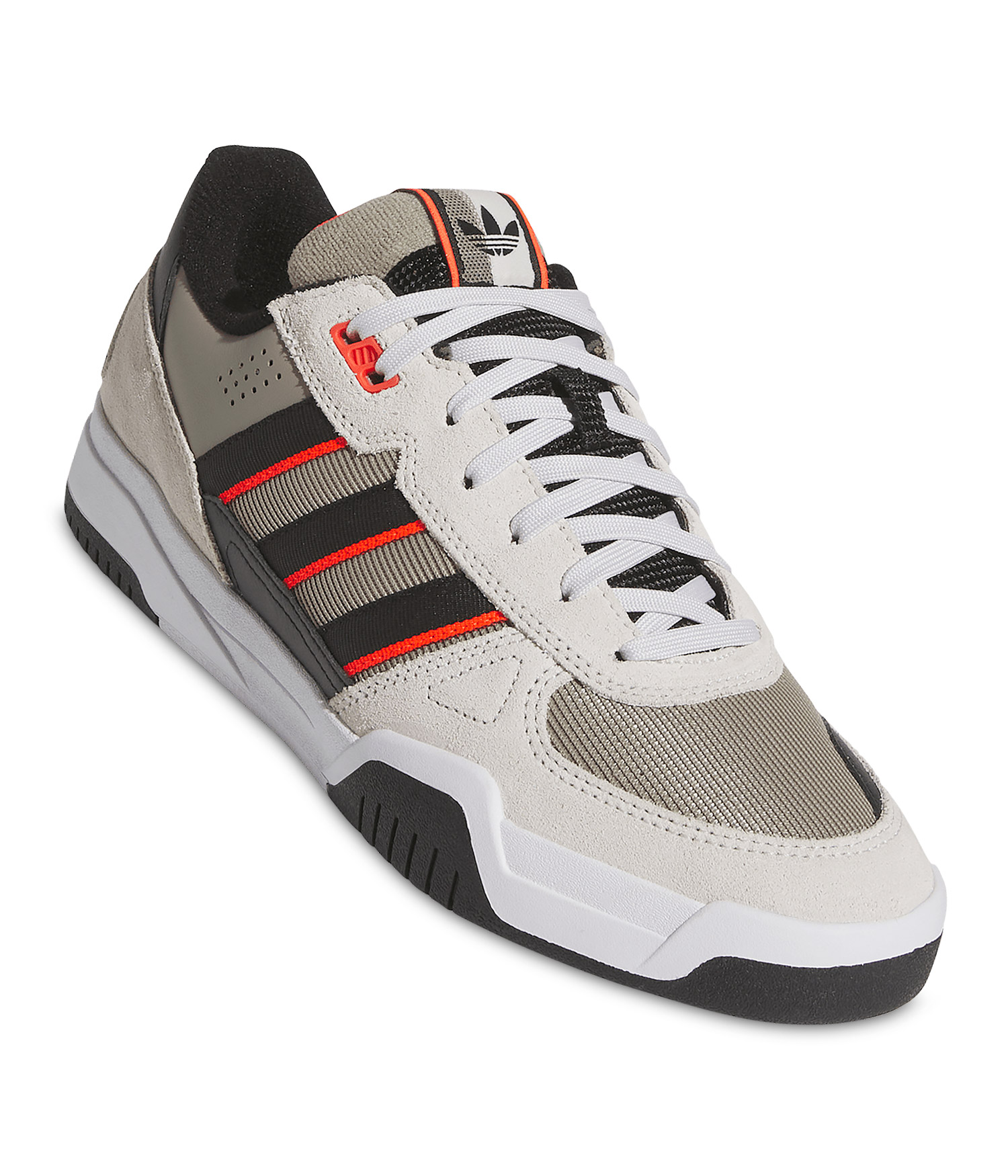 adidas Skateboarding Tekkira Schuh orbit grey core black solar red Herren US 13