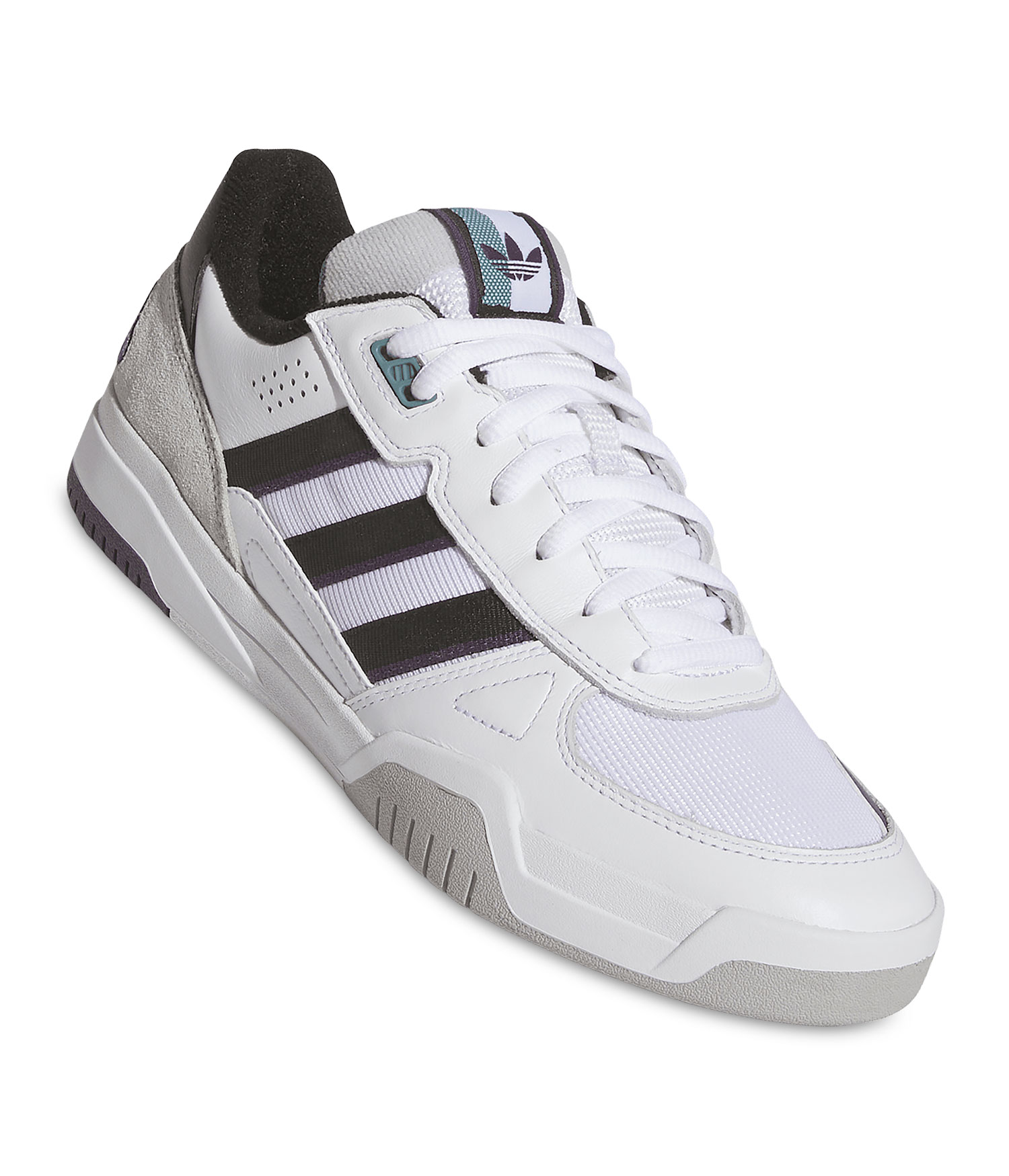 adidas Skateboarding Tekkira Schuh white core black aurora plum Herren US 13