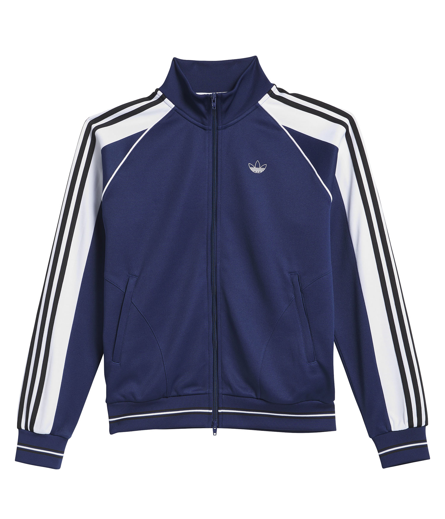 adidas Tyshawn Track Jacke dark blue white black Herren M