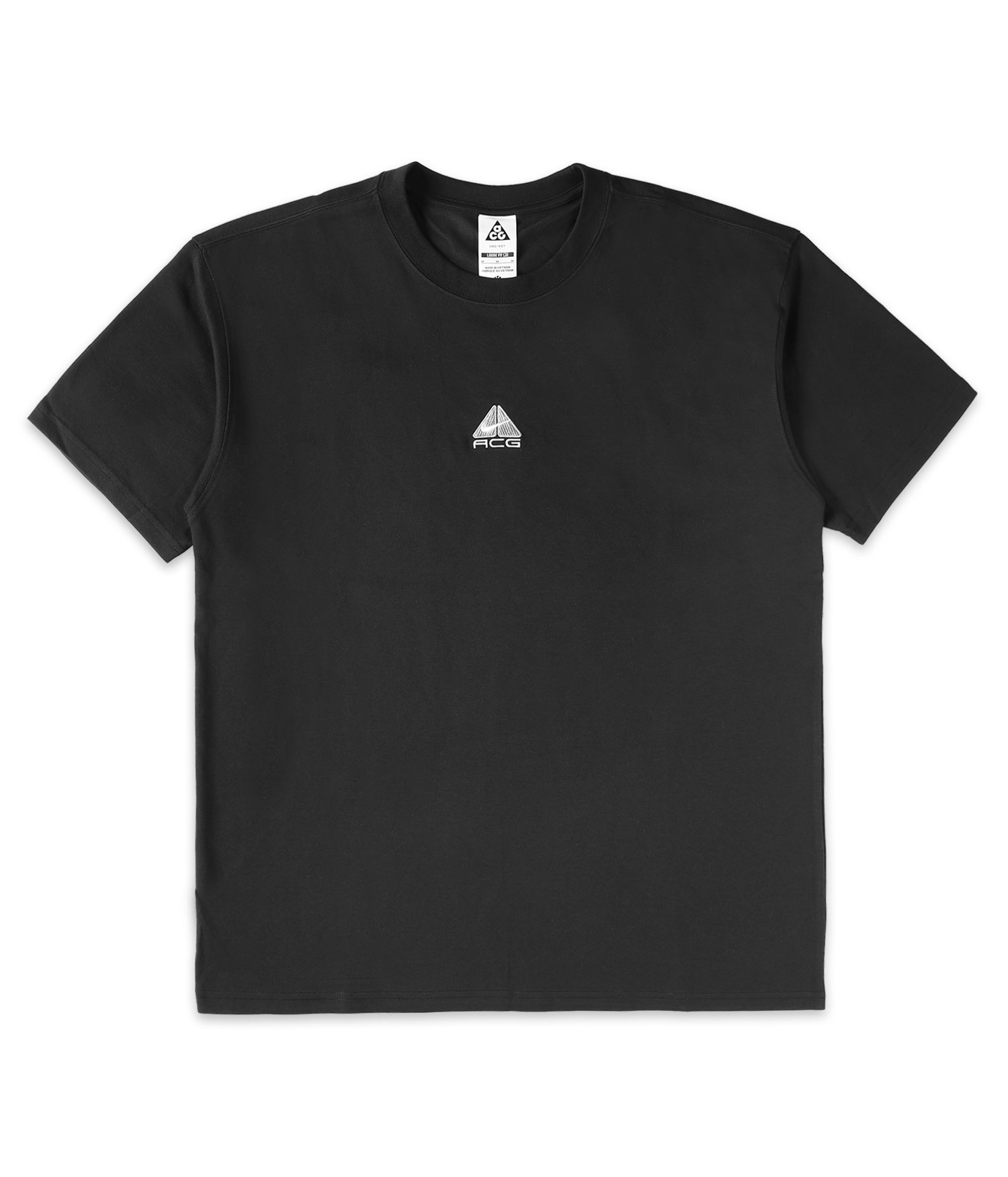 Nike ACG Logo T-Shirt black lt smoke grey summit white Herren L