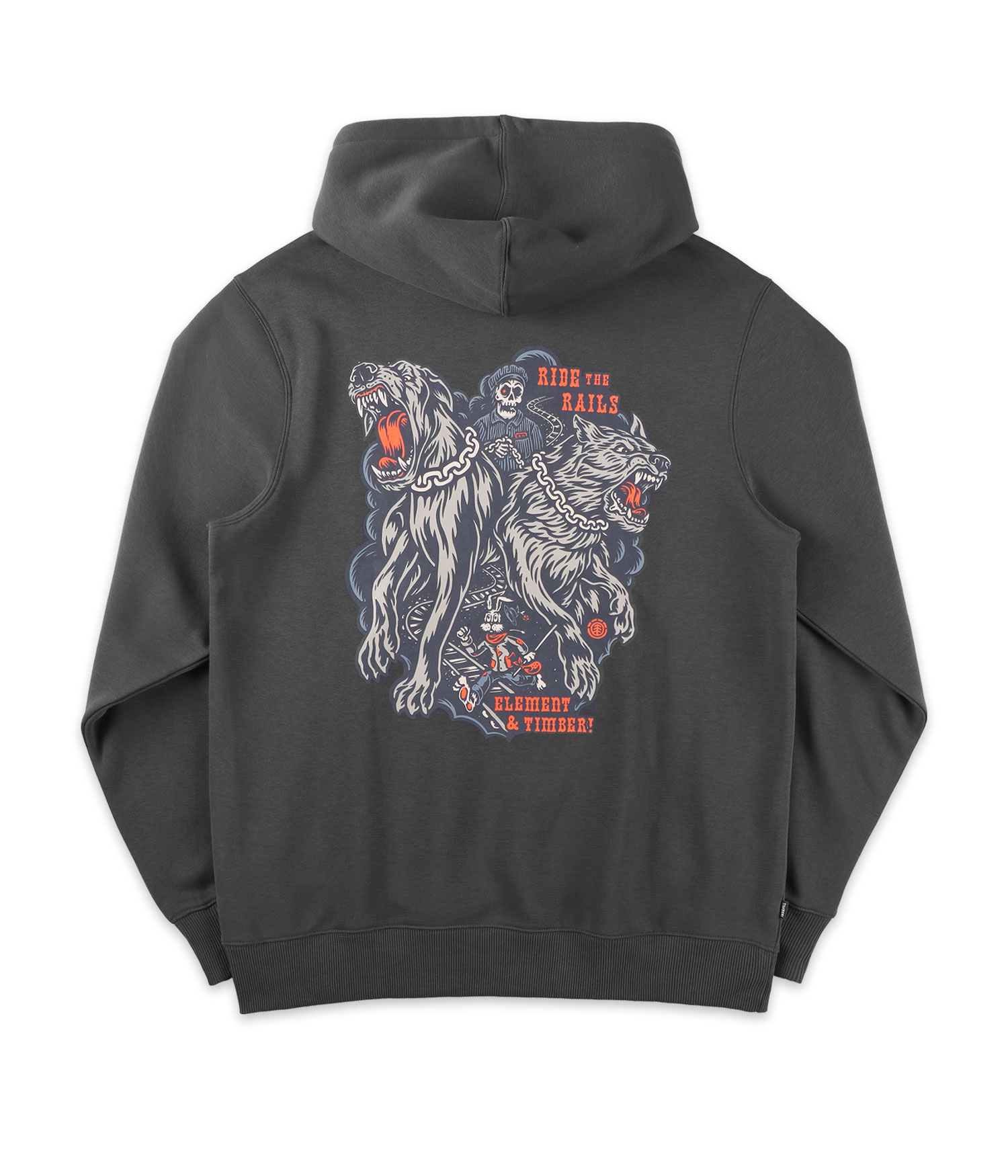 Element x Timber! Guard Dogs Hoodie off black Herren L