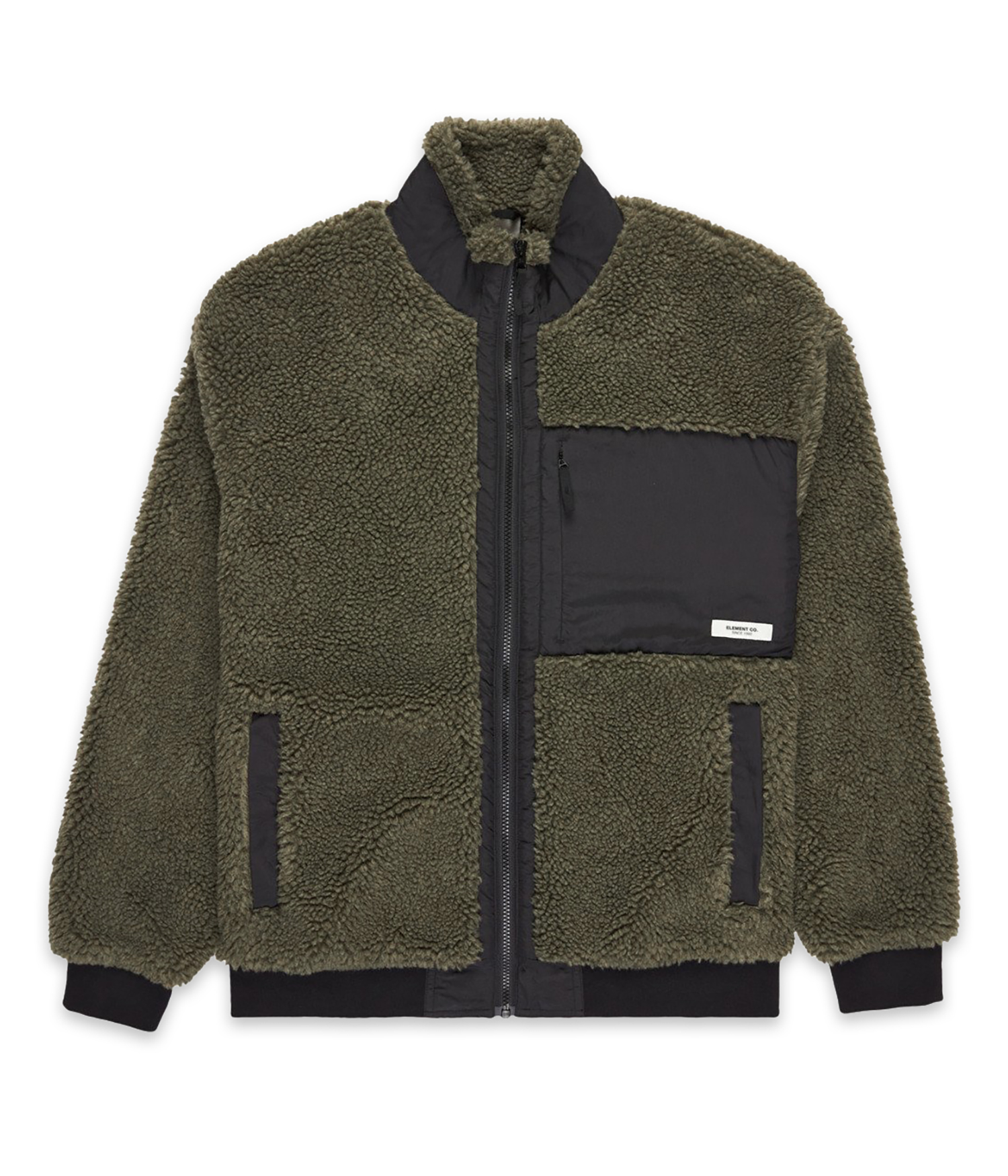 Element Oak Sherpa Jacke kalamata Herren XL