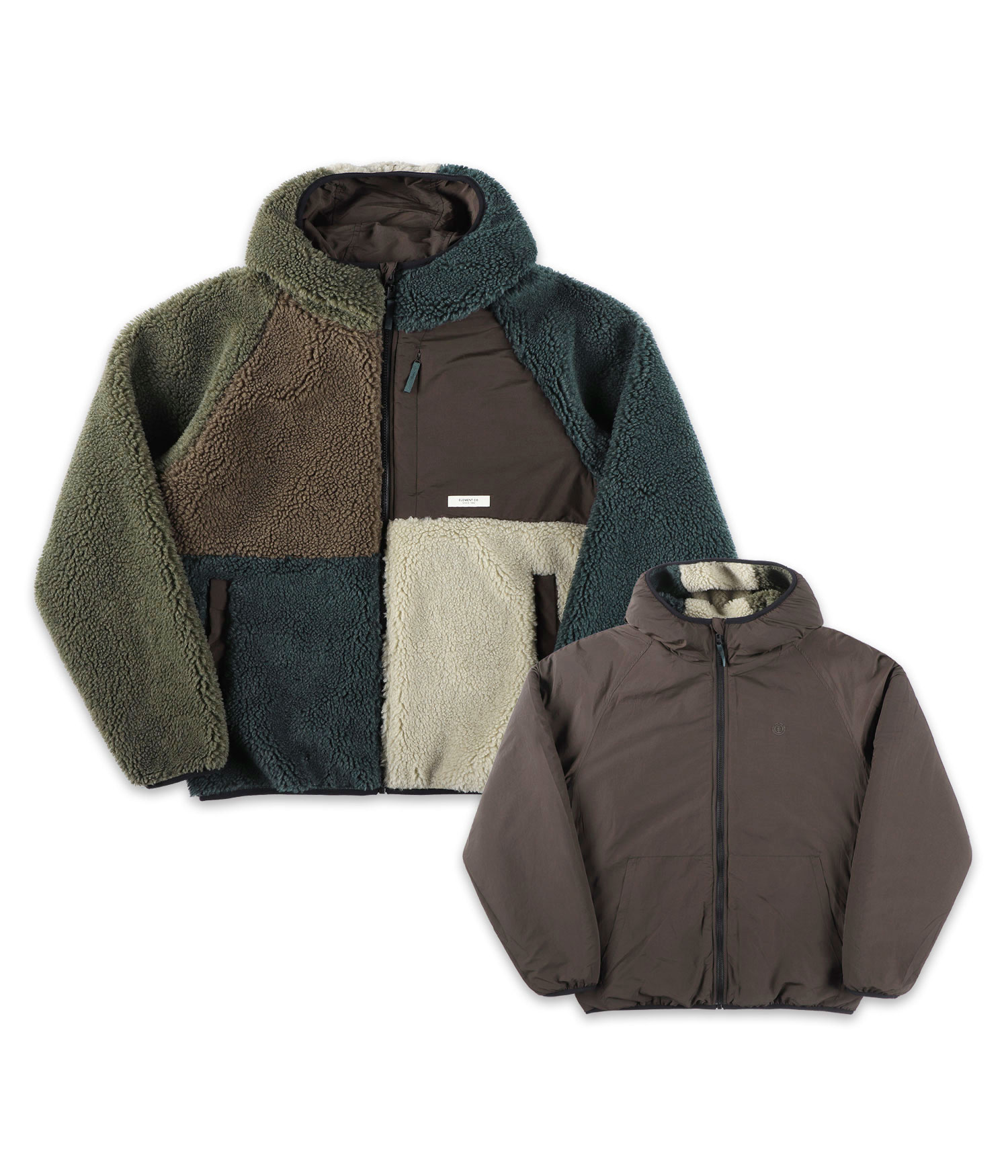 Element Wolfe Sherpa Jacke multicolor I Herren M