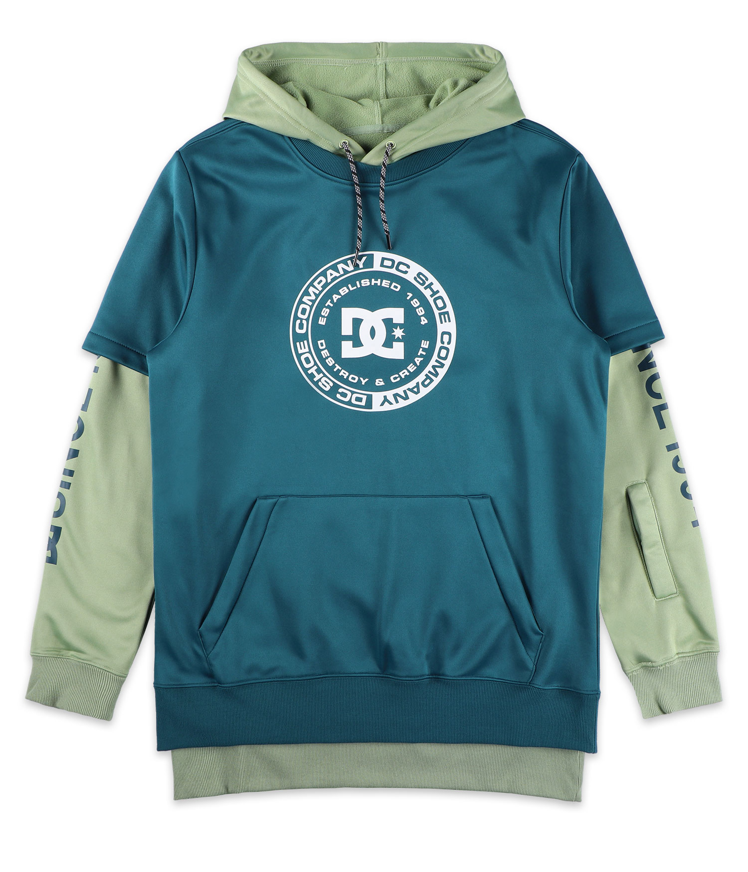 DC Dryden Snow Hoodie deep teal Herren XXL