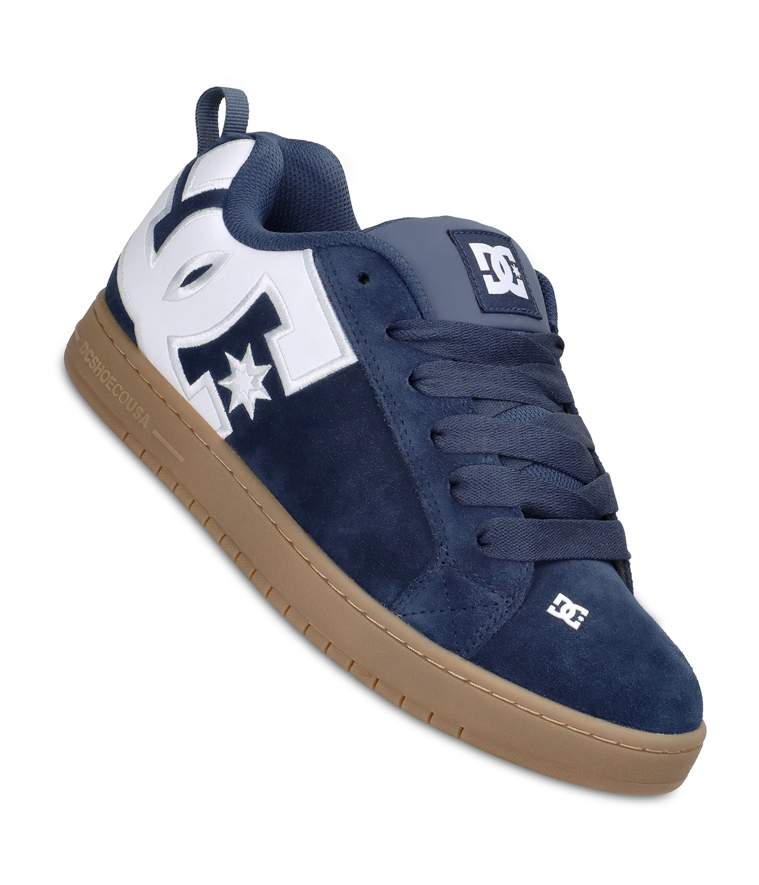 DC Court Graffik Schuh navy white gum Herren US 10.5