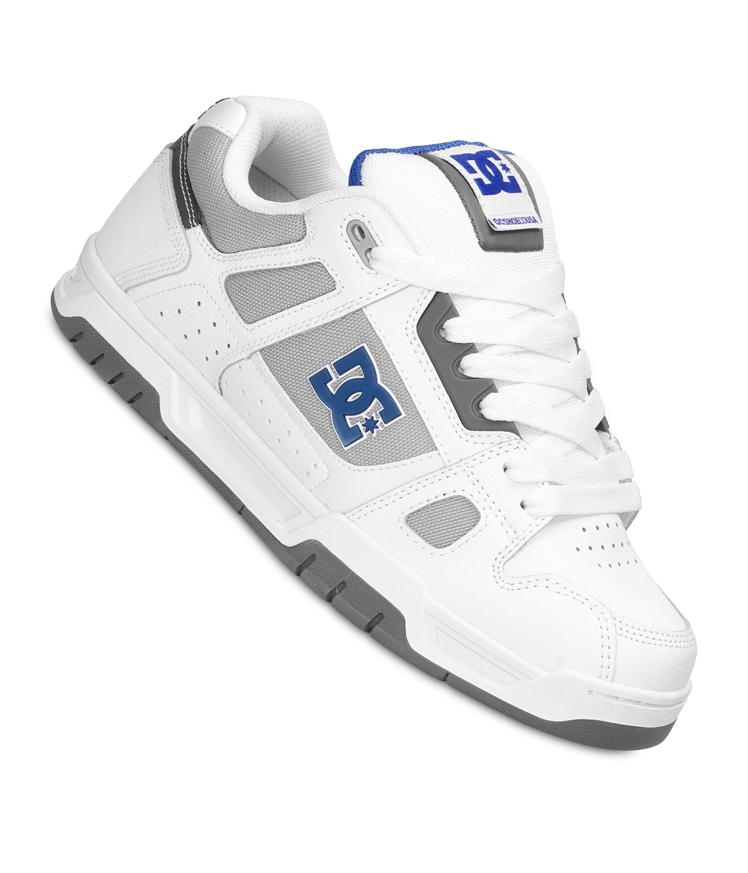 DC Stag Schuh white blue grey Herren US 10