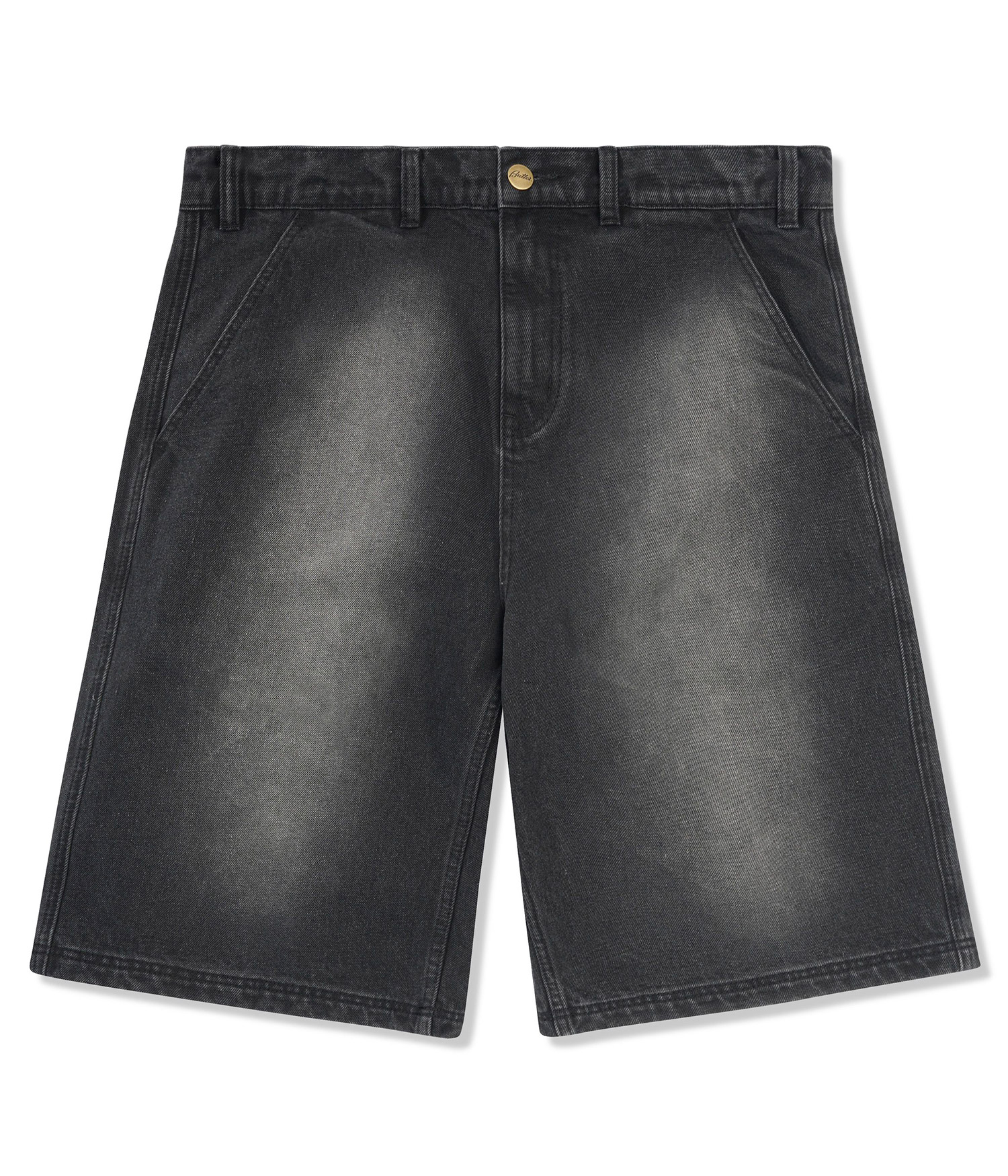 Butter Goods Work Shorts distressed black Herren W32