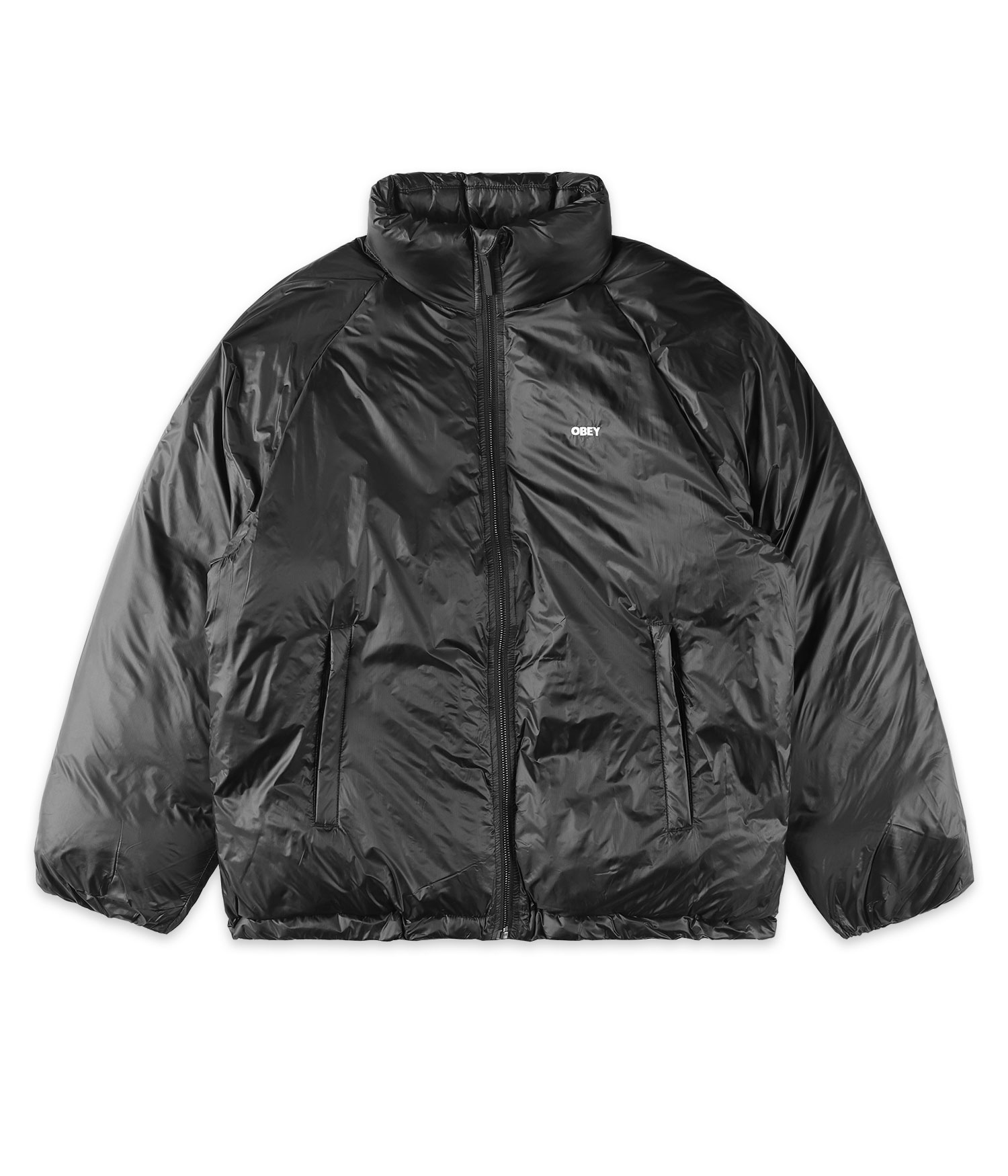 Obey Echo Puffer Jacke black Herren S