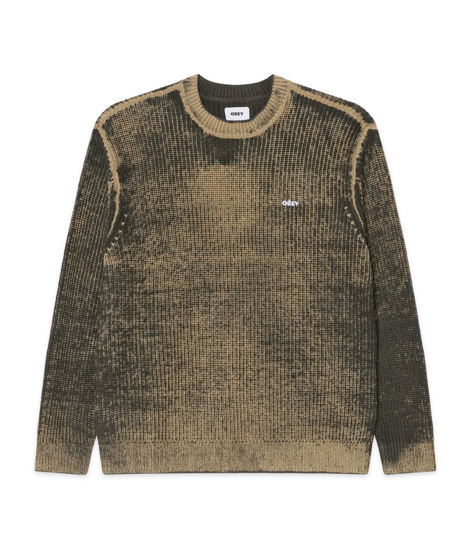 Obey Spray Effect Sweatshirt kambaba Herren XL