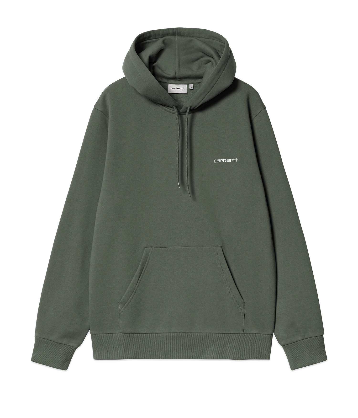 Carhartt WIP Script Embroidery Hoodie opuntia white Herren M