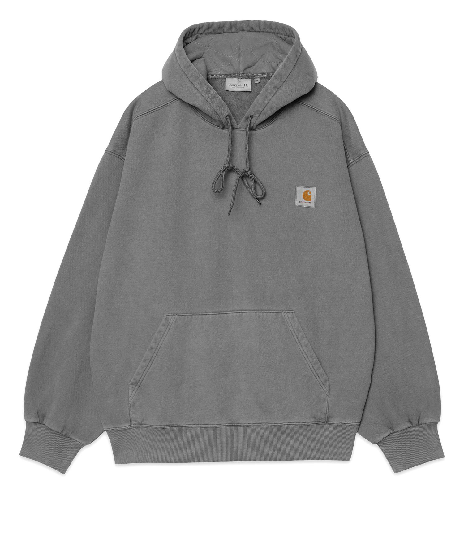 Carhartt WIP Vista Hoodie black garment dyed Herren L