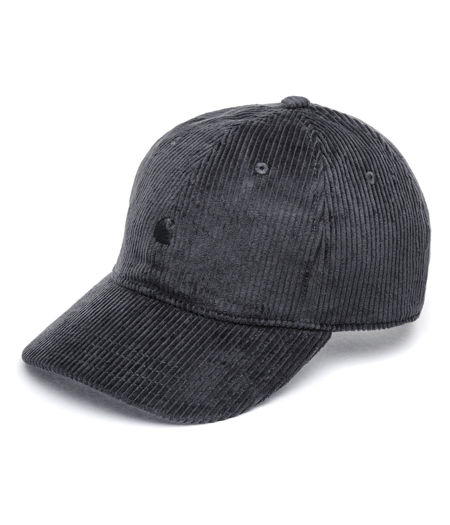 Carhartt WIP Harlem Corduroy Cap graphite graphite