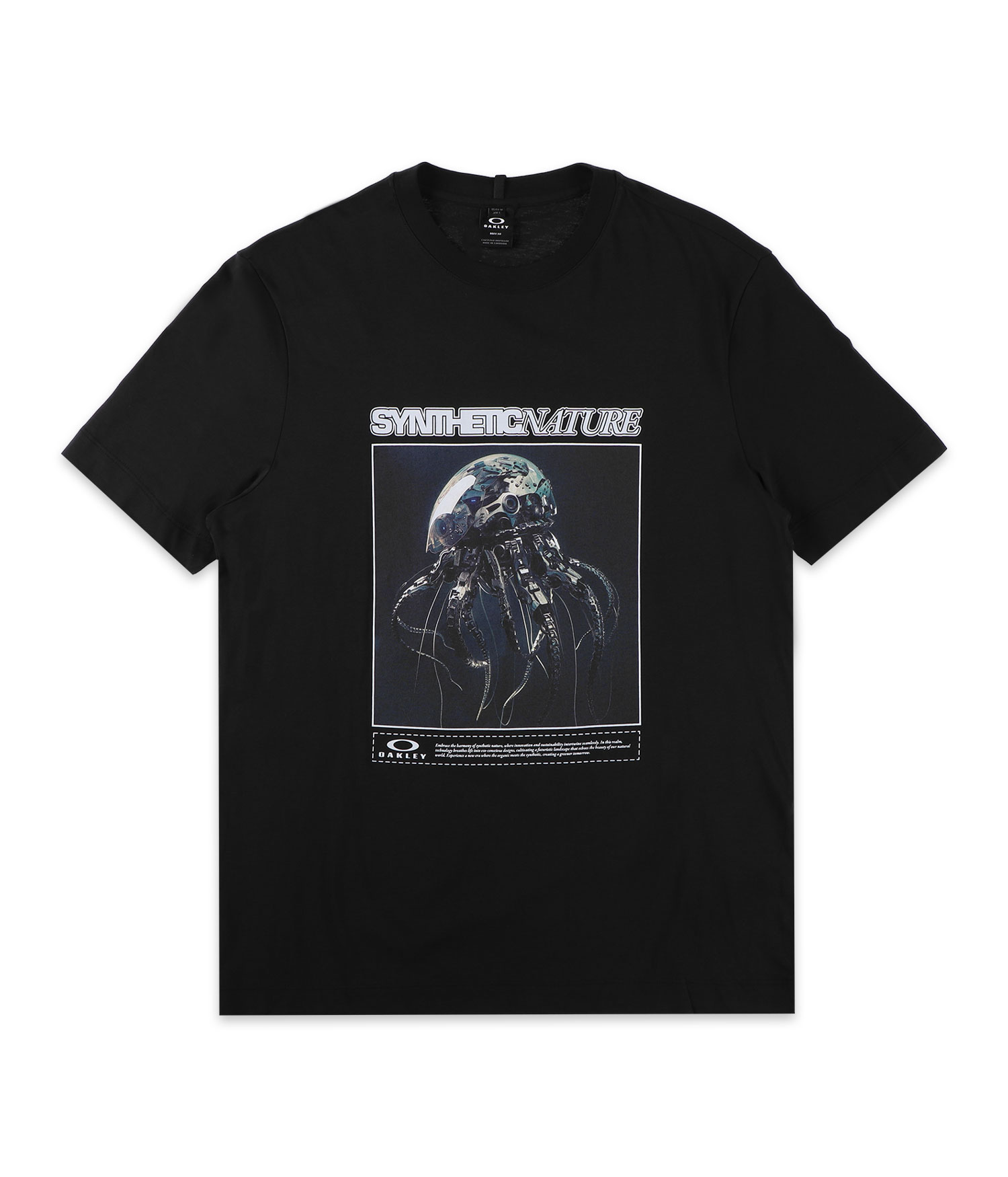 Oakley Futurescape Jellyfish T-Shirt blackout Herren M