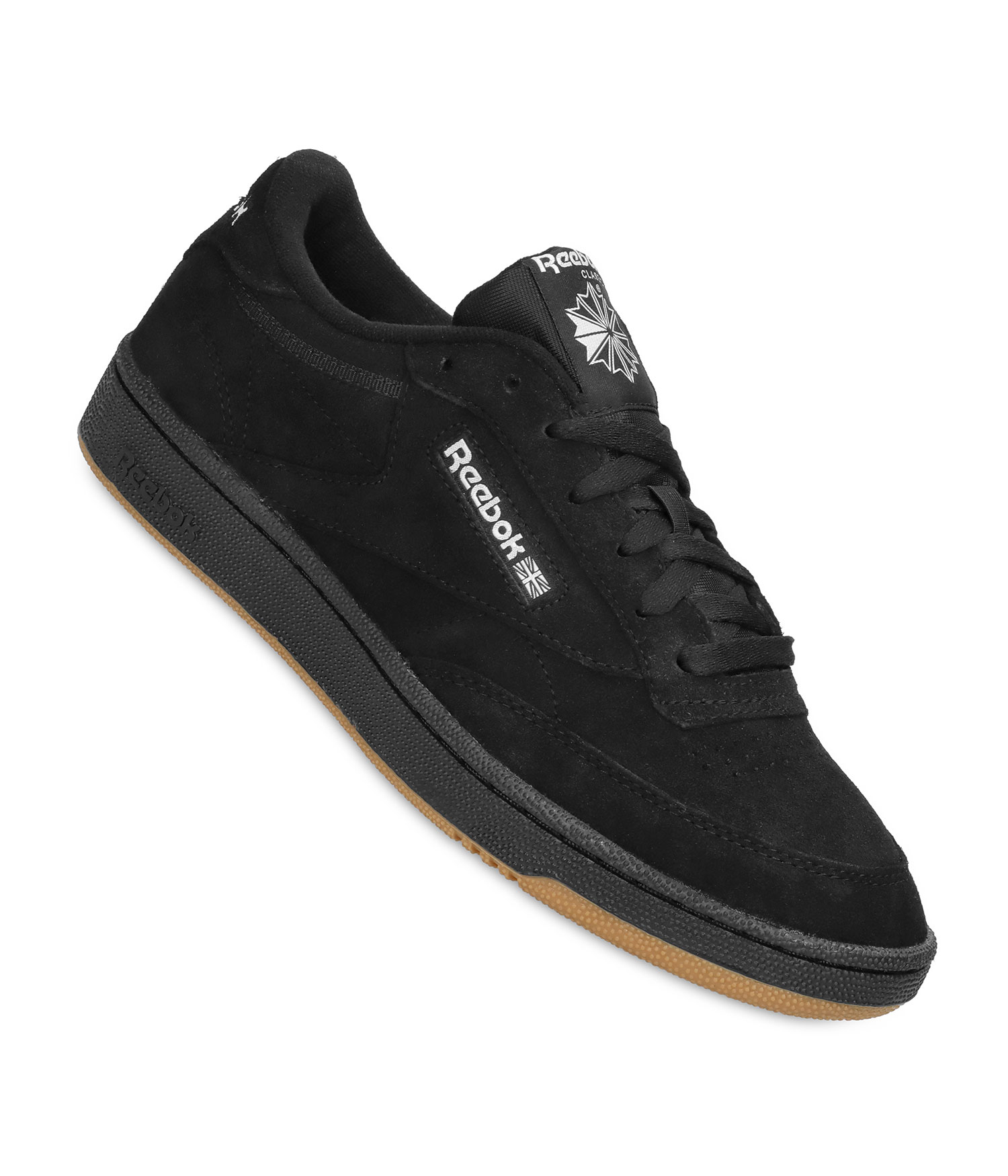 Reebok Club C 85 Schuh black white II Herren US 8