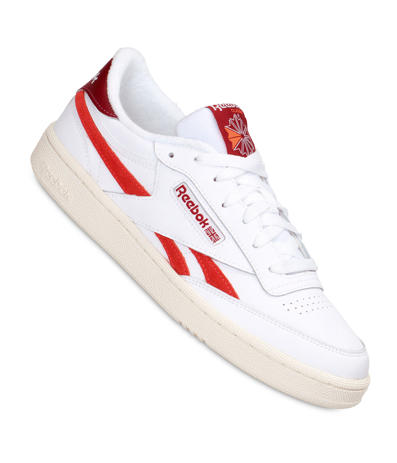 Reebok Club C Revenge Schuh white red Damen US 9.5 W