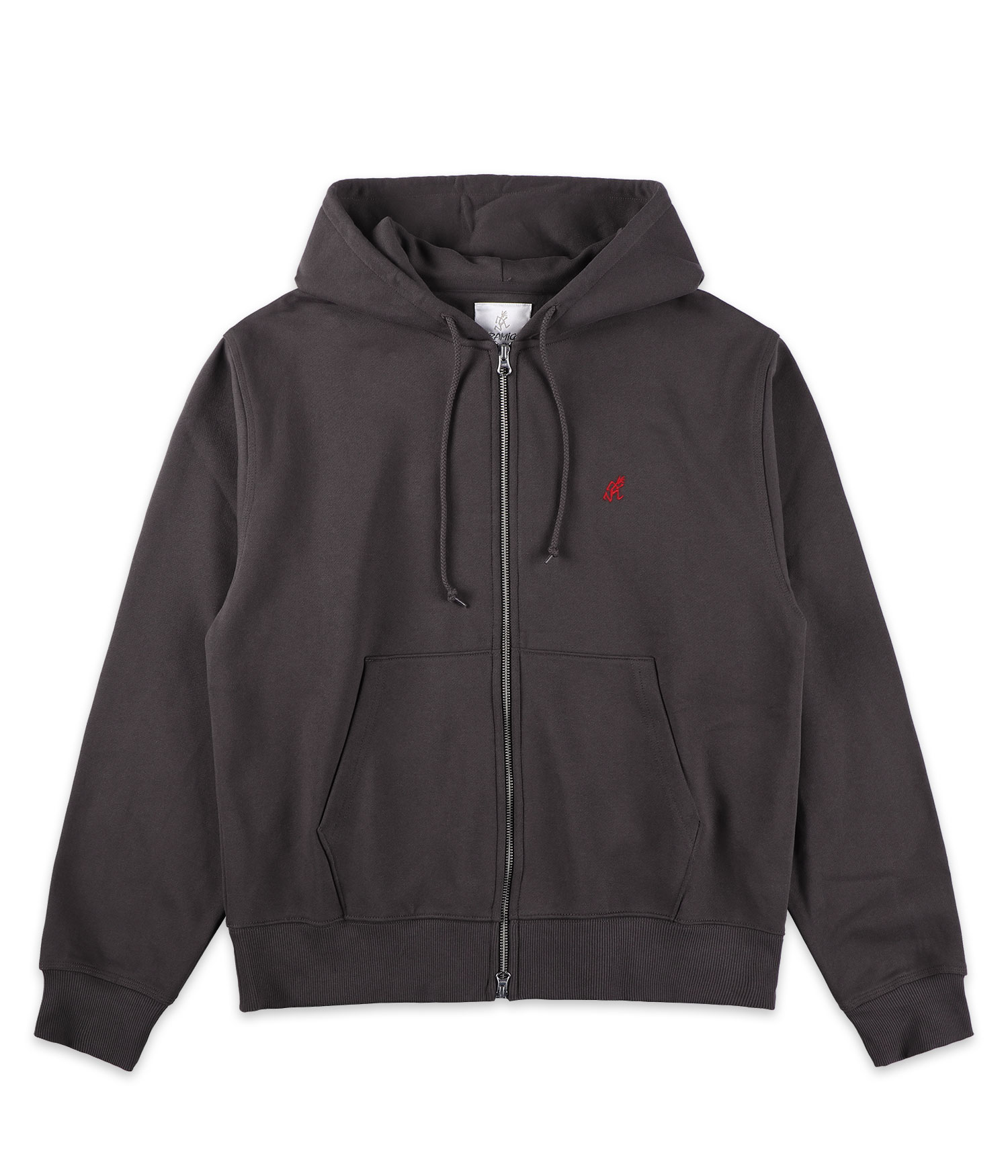 Gramicci One Point Zip-Hoodie deep brown Herren S