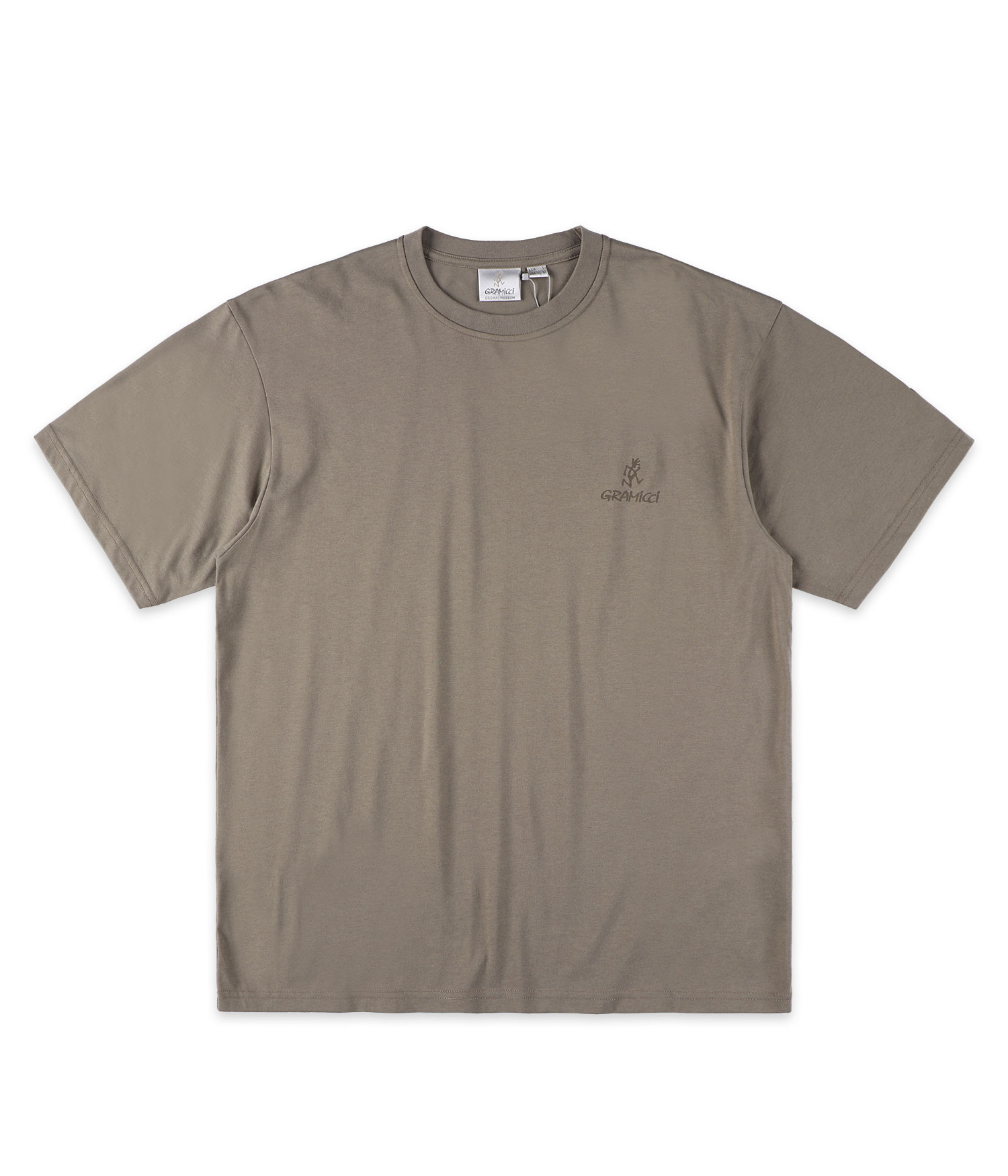 Gramicci One Point Logo T-Shirt khaki Herren M