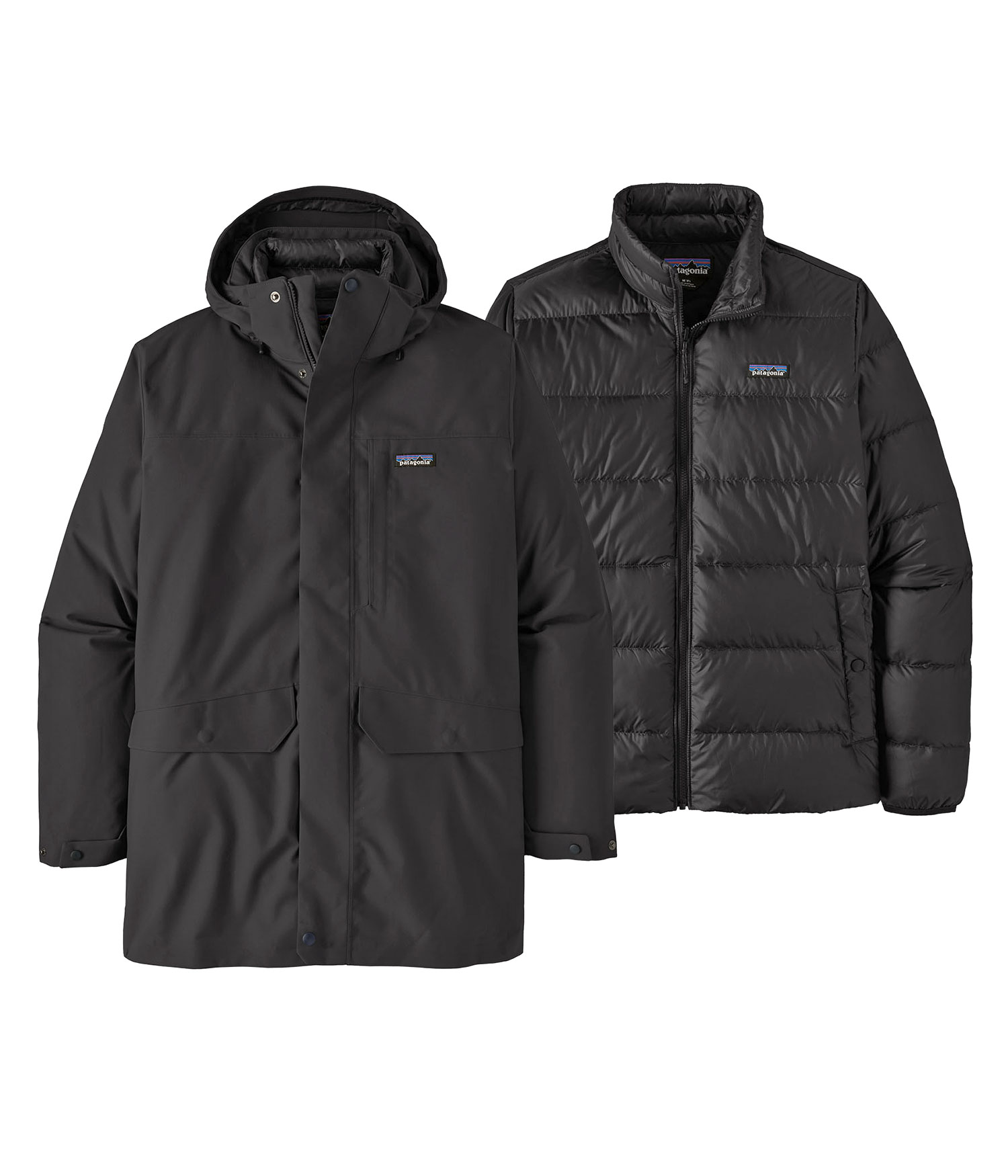 Patagonia Tres 3-In-1 Parka Jacke black II Herren M
