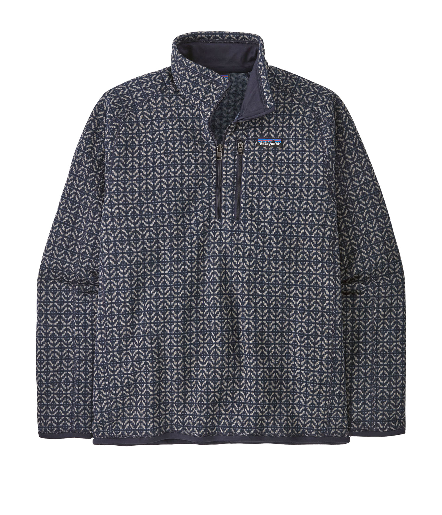 Patagonia Better Sweater 1/4 Jacke scales sunken blue Herren XL