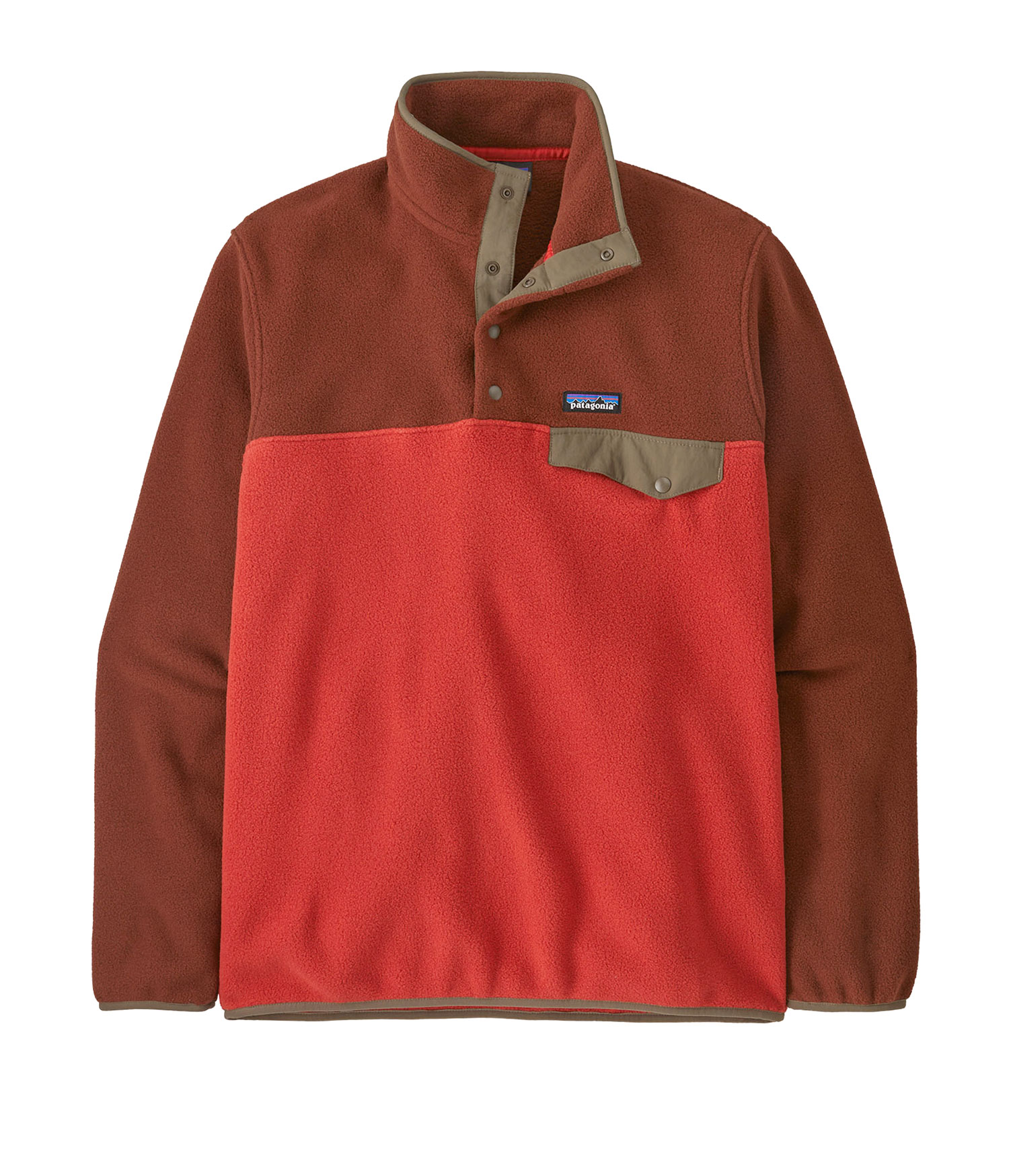 Patagonia LW Synch Snap-T Jacke amanita red Herren S