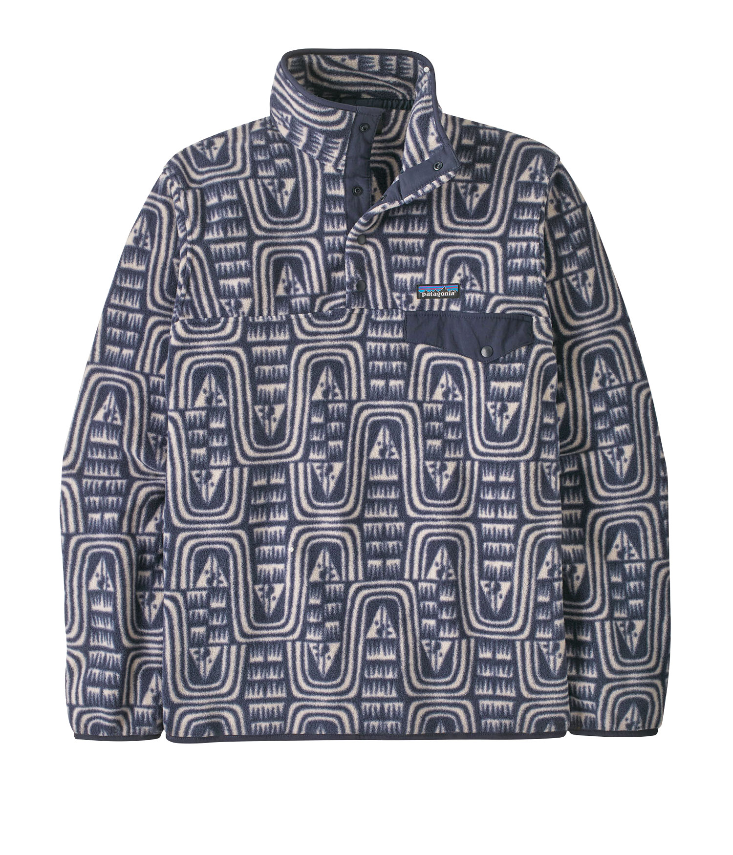 Patagonia LW Synch Snap-T Jacke flow sunken blue Herren M