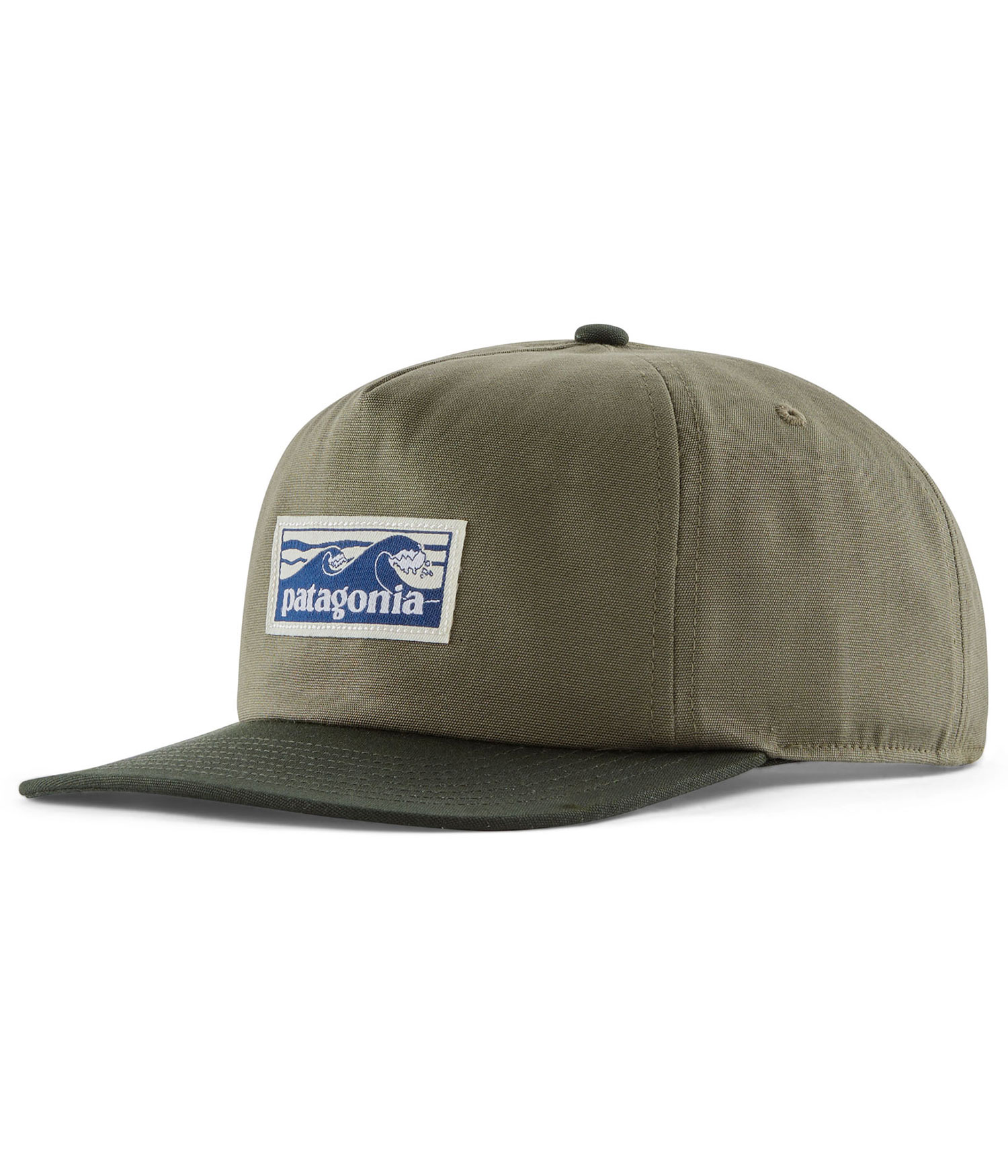 Patagonia Boardshort Label Funfarer Cap basin green