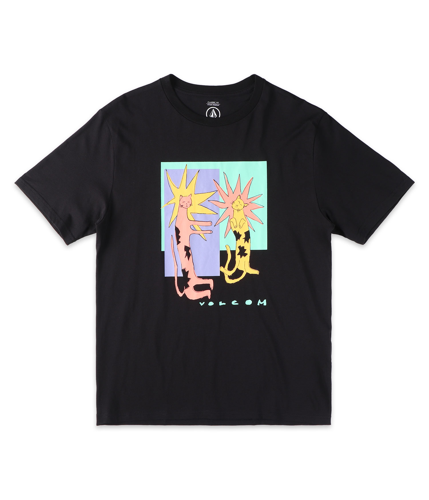 Volcom Longo Cats T-Shirt black Herren S