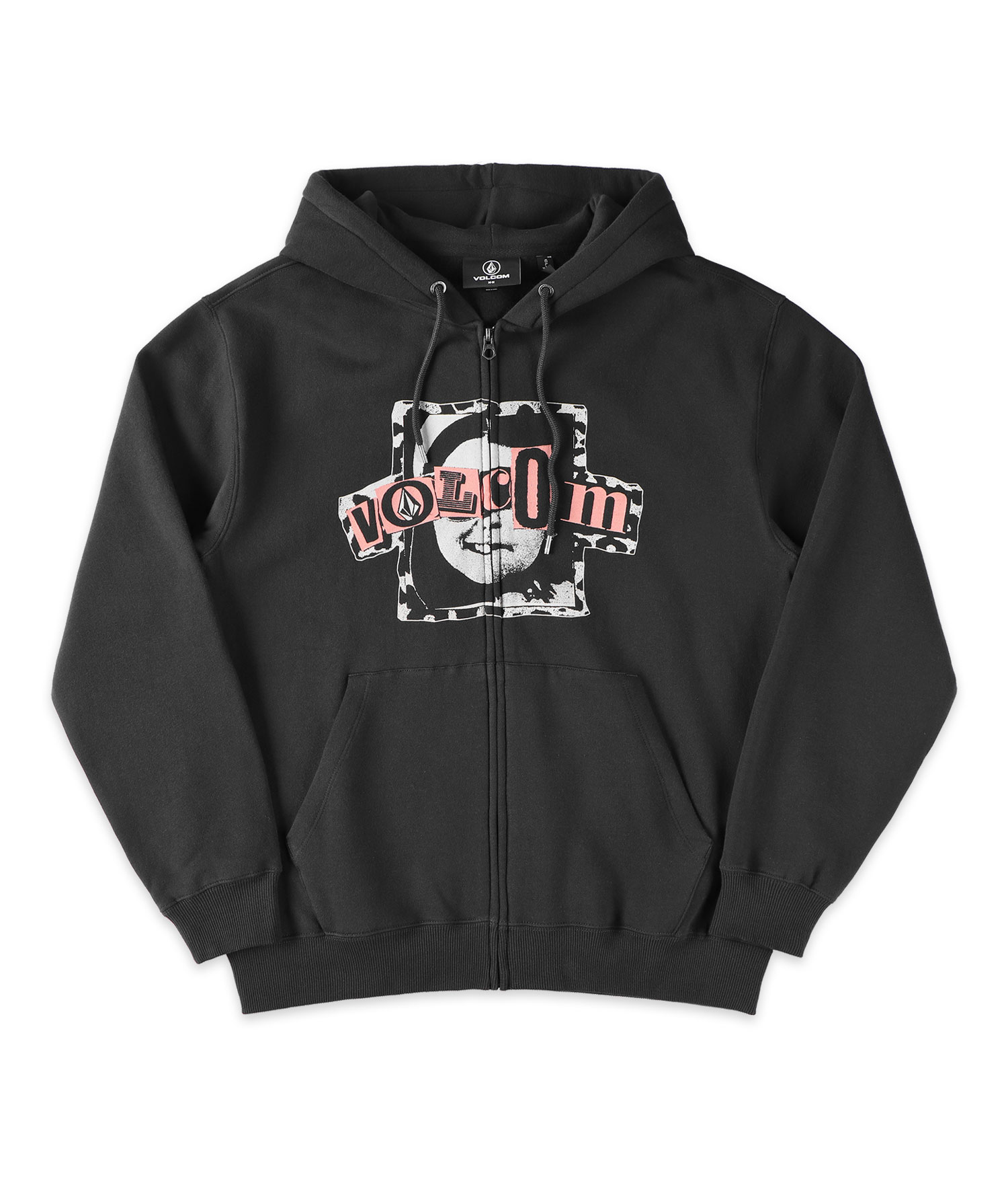 Volcom Stick Stoner Zip-Hoodie antique black Herren L