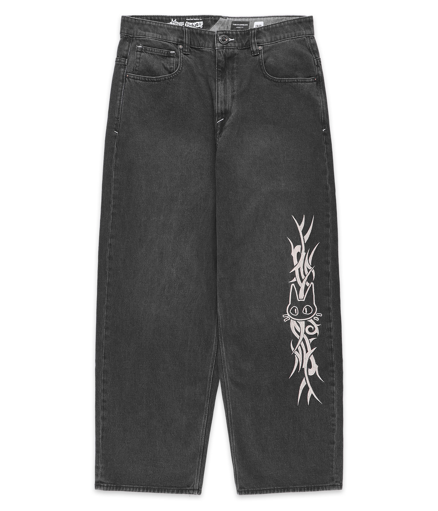 Volcom V Ent Tisakorean Jeans fade to black Herren W28