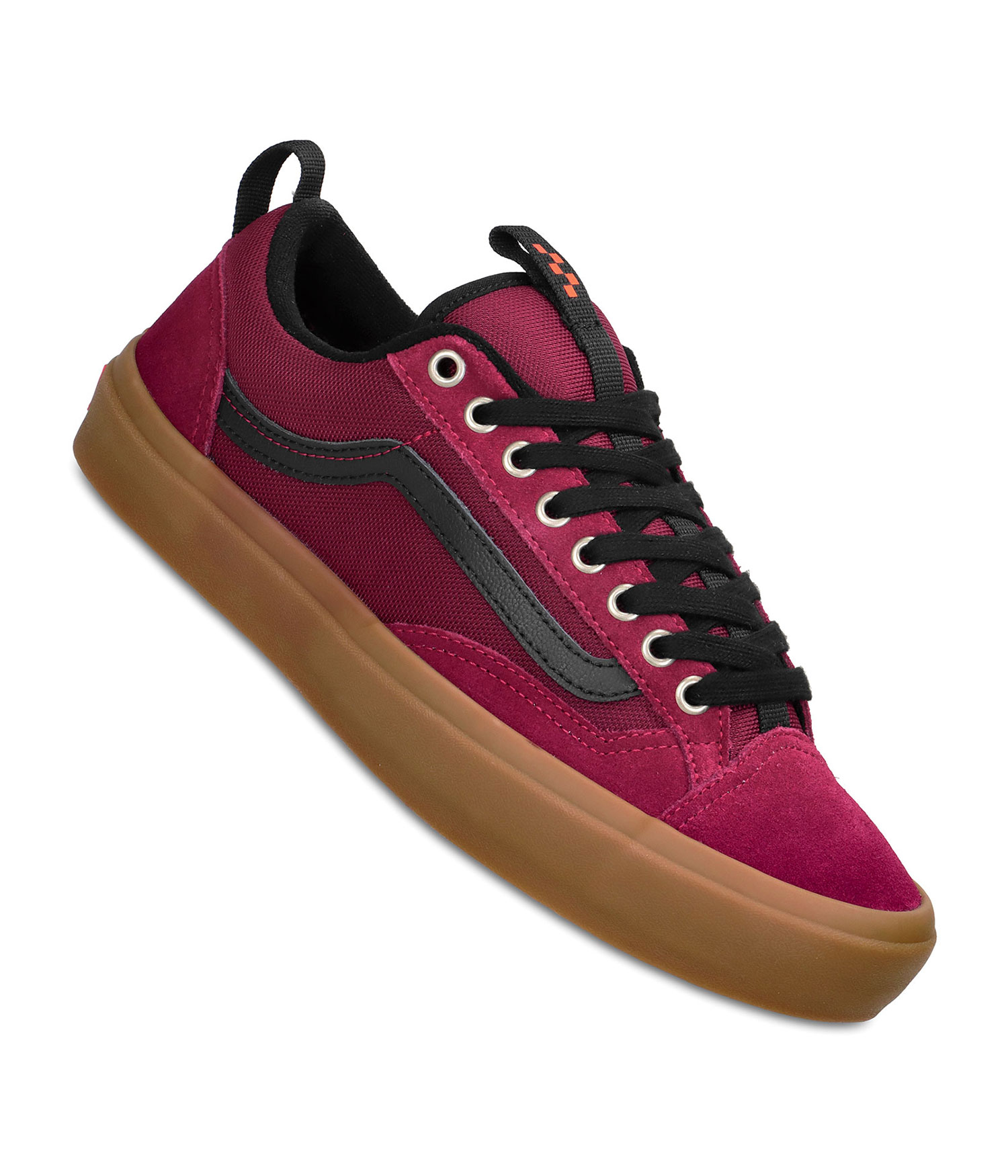 Vans Skate Old Skool 36+ Schuh gum burgundy Herren US 8.5