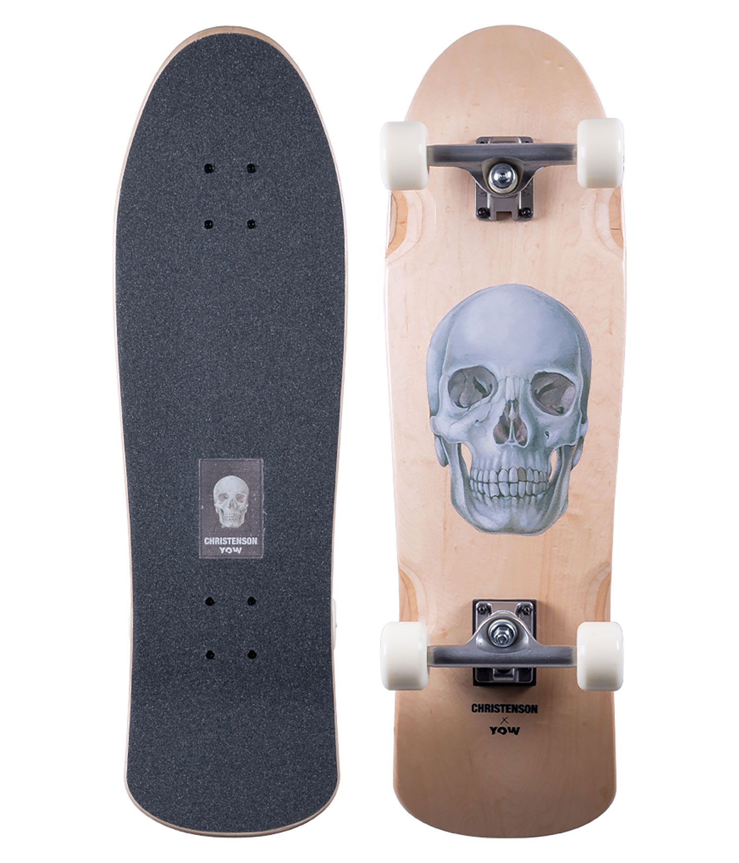 YOW x Christenson Skalle Mini 30.5" (77,5cm) Surf Cruiser beige