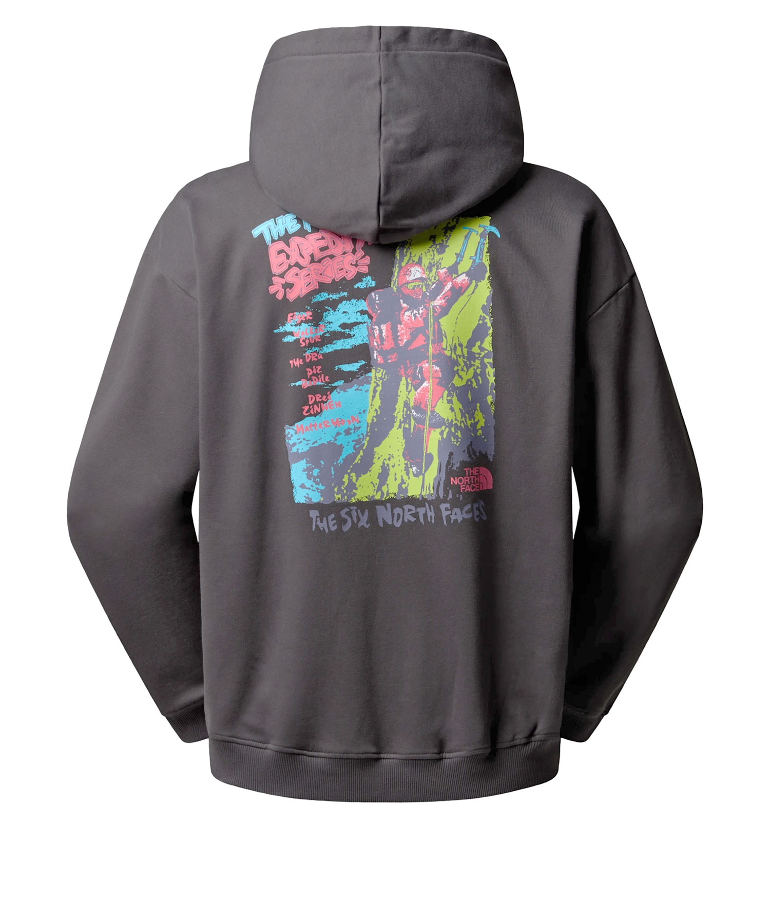 The North Face Expedition Celebration Oversized Hoodie anthracite grey Herren S