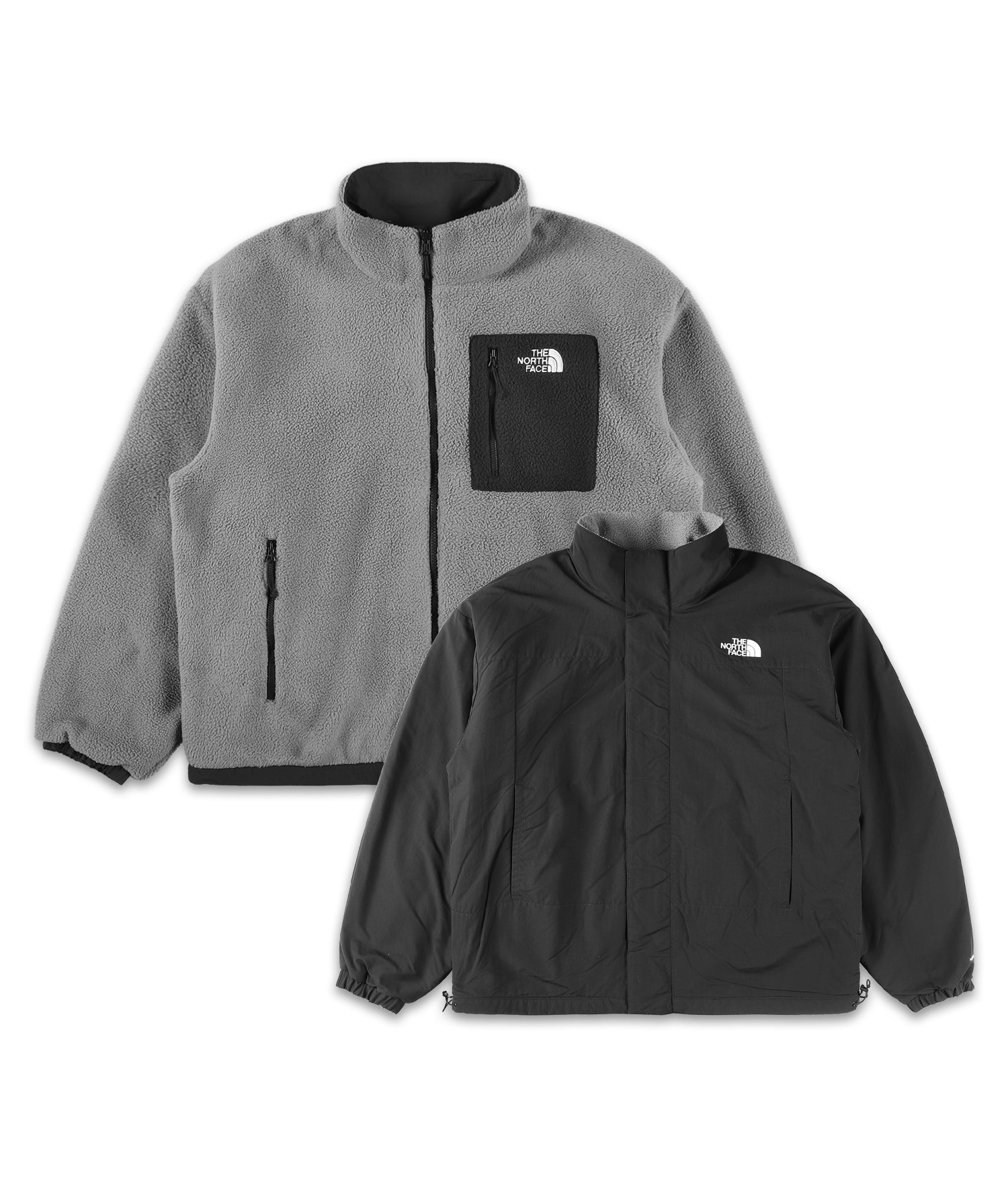 The North Face Yumiori Reversible Jacke tnf black smoked pearl Herren XL