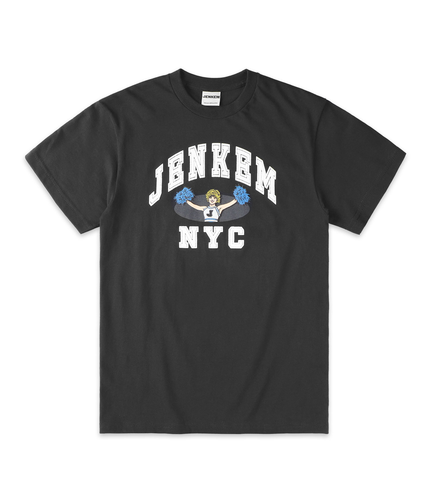 Jenkem Varsity T-Shirt black Herren M