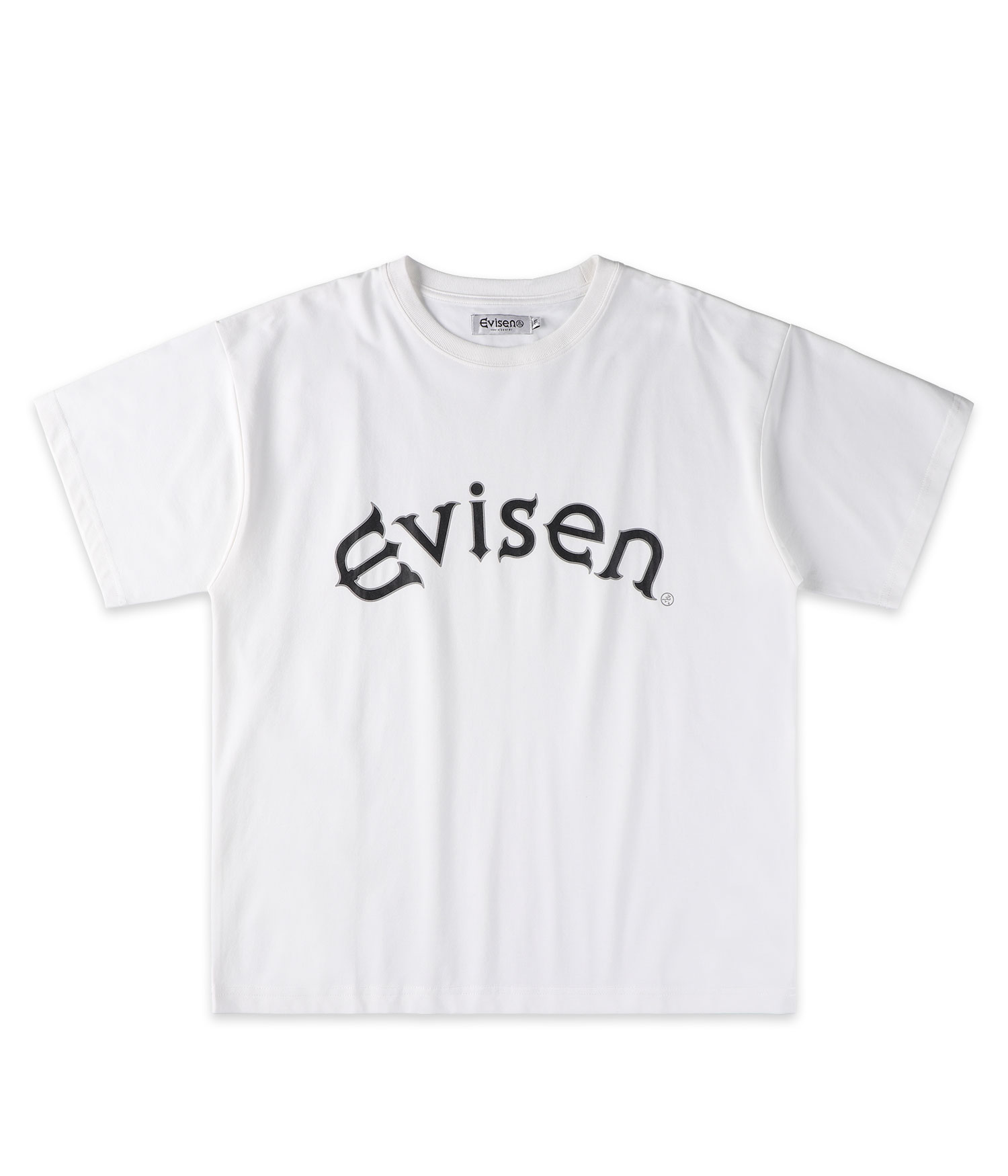 Evisen Round Logo Tech T-Shirt white Herren S