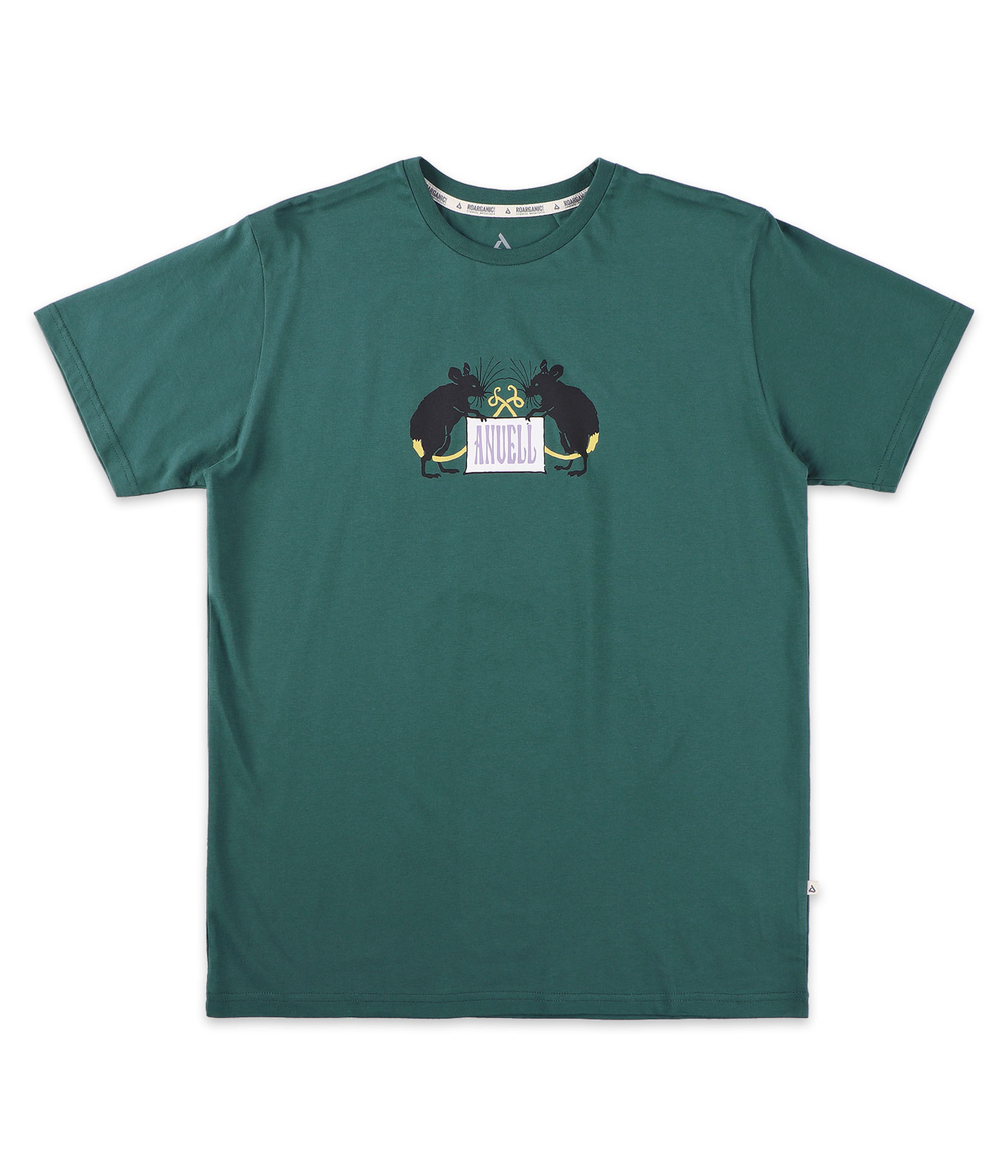 Anuell Roder Organic T-Shirt dark teal Herren XL