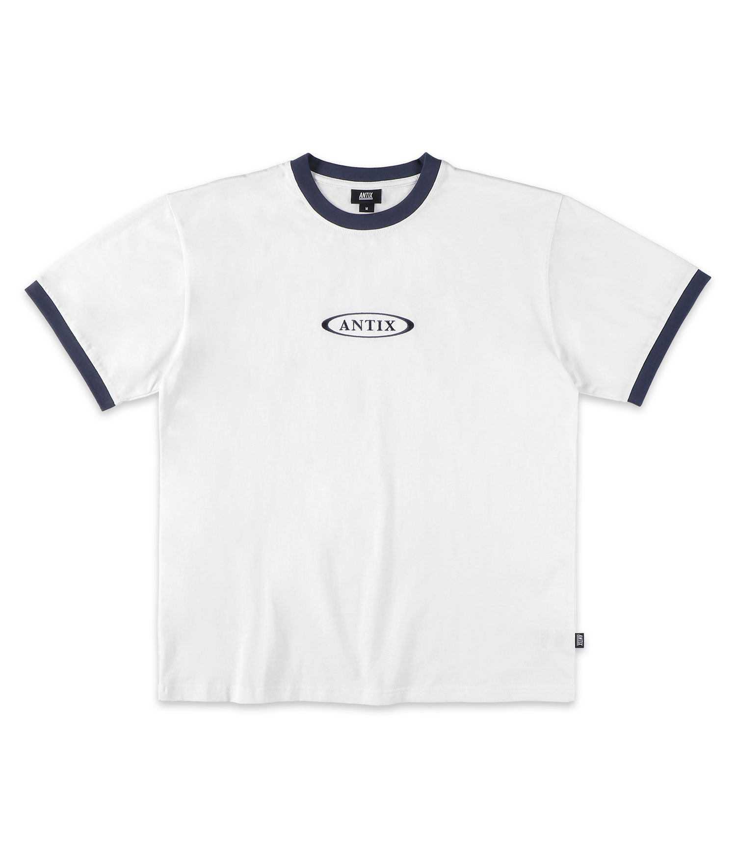 Antix Simplex Ringera Organic T-Shirt white stoned blue Herren S