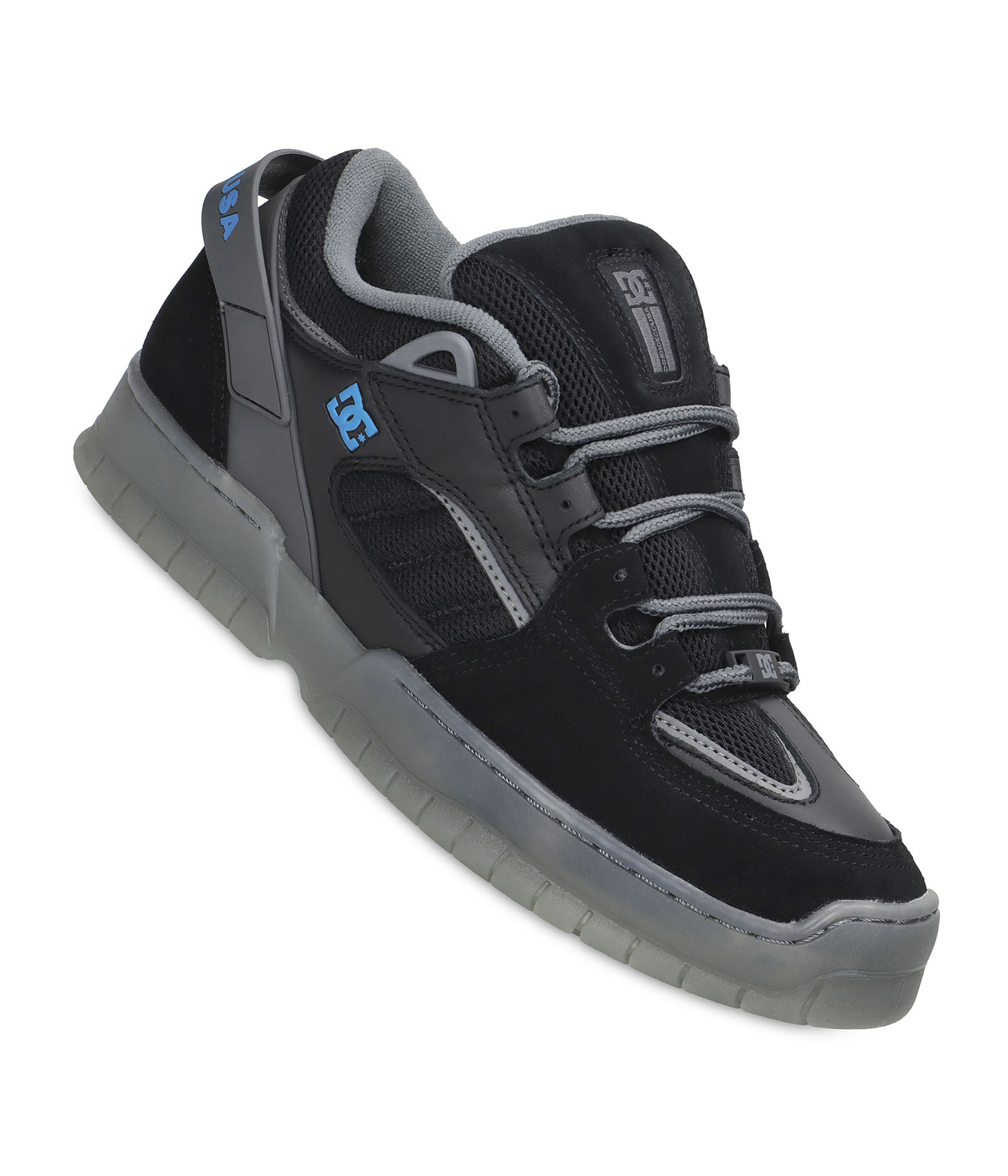 DC Spectre Schuh black grey blue Herren US 7