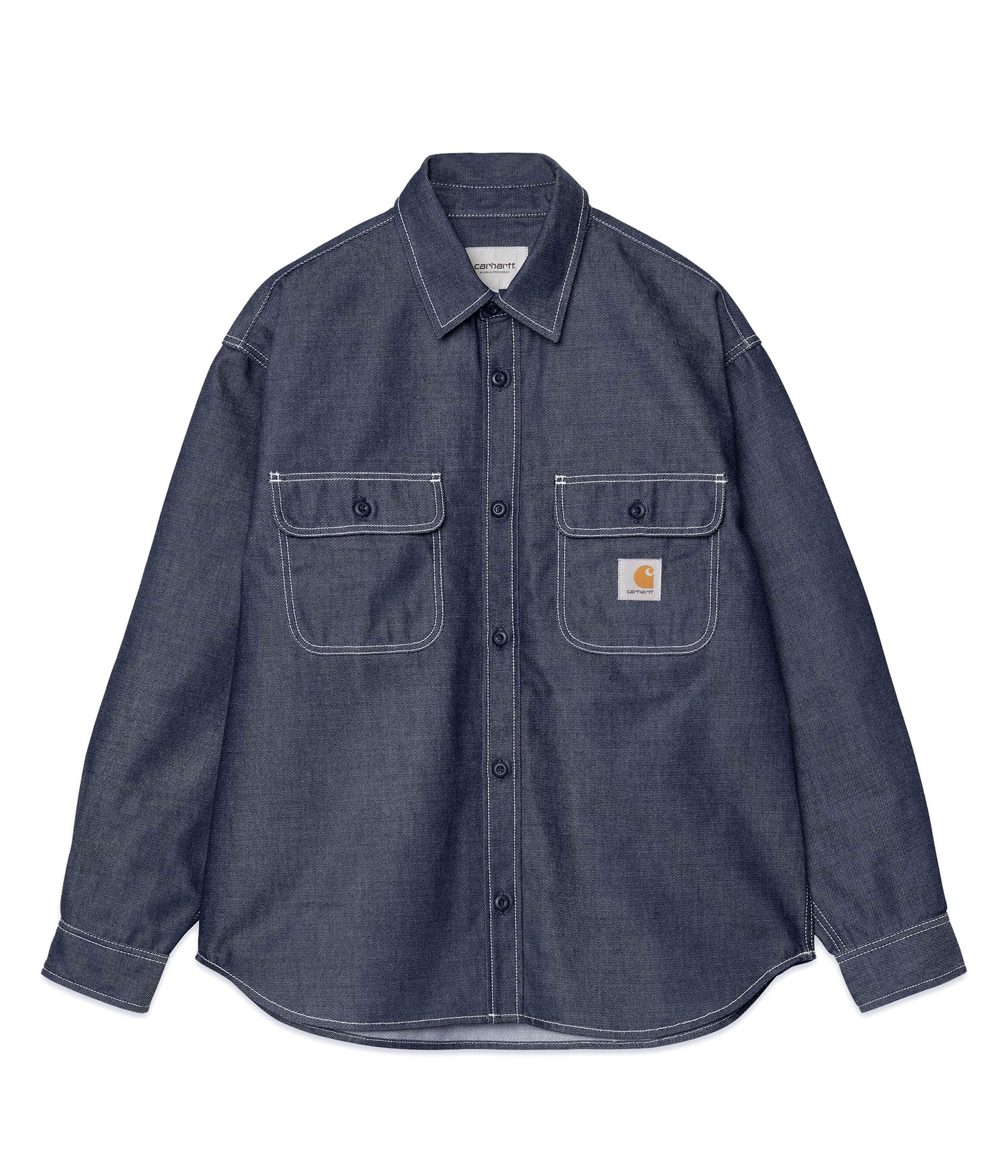 Carhartt WIP Tigan Melbourne Hemd blue rigid Herren S