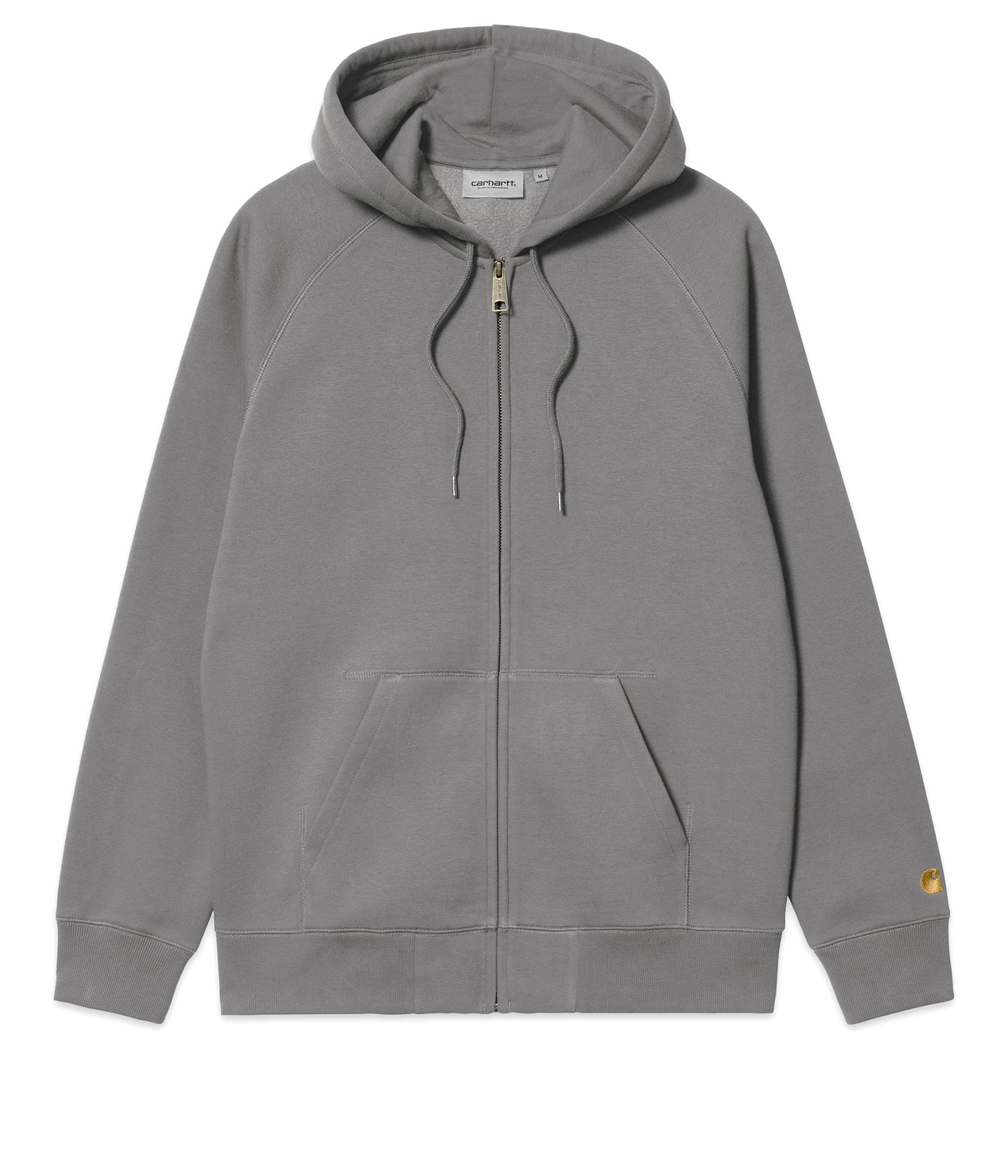 Carhartt WIP Chase Zip-Hoodie porphyry gold Herren M