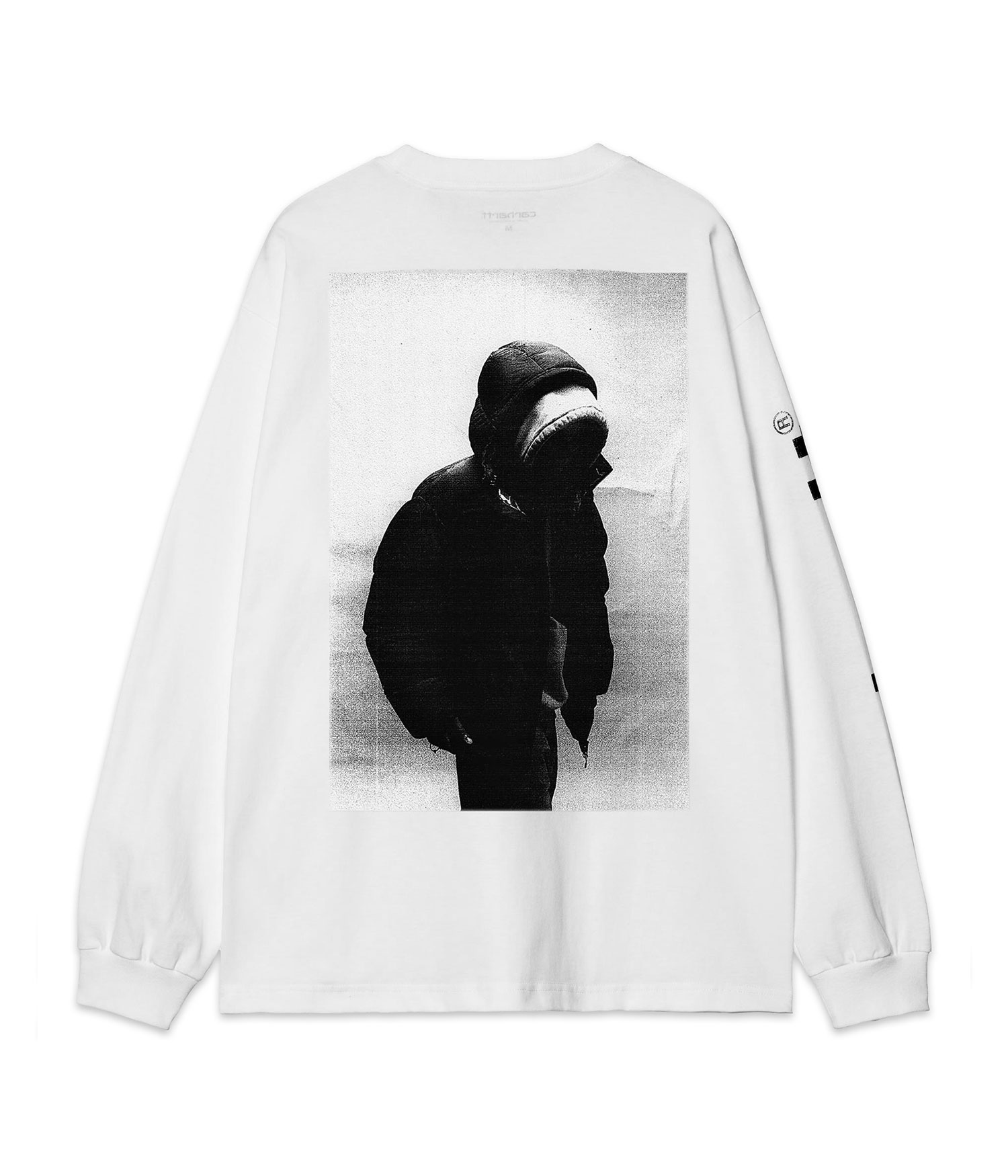 Carhartt WIP Archive Script Organic Longsleeve white Herren M