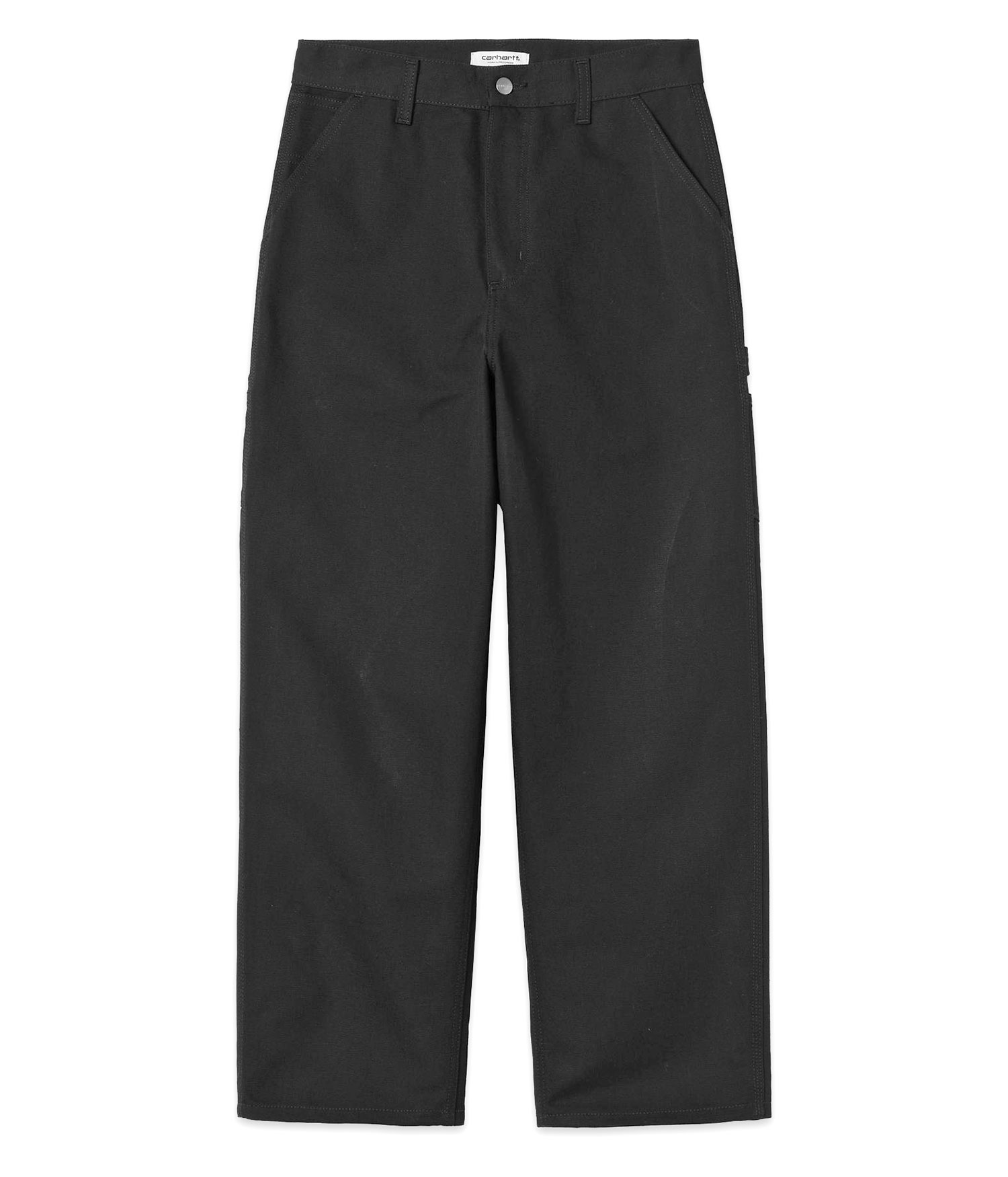 Carhartt WIP W' Brandon Single Knee Pant Organic Dearborn Hose black rigid Damen S